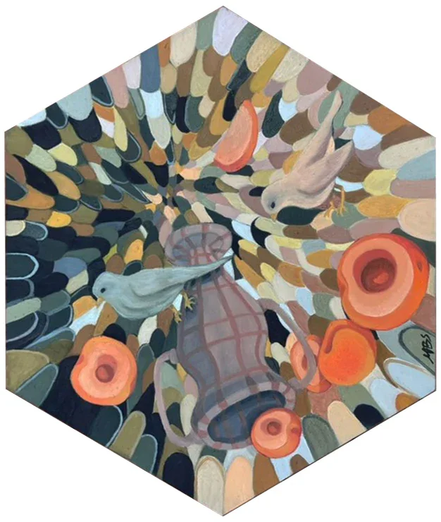 Continuing the Search, Oil on Wood | "Just Like Honey" Group Show, Antler Gallery