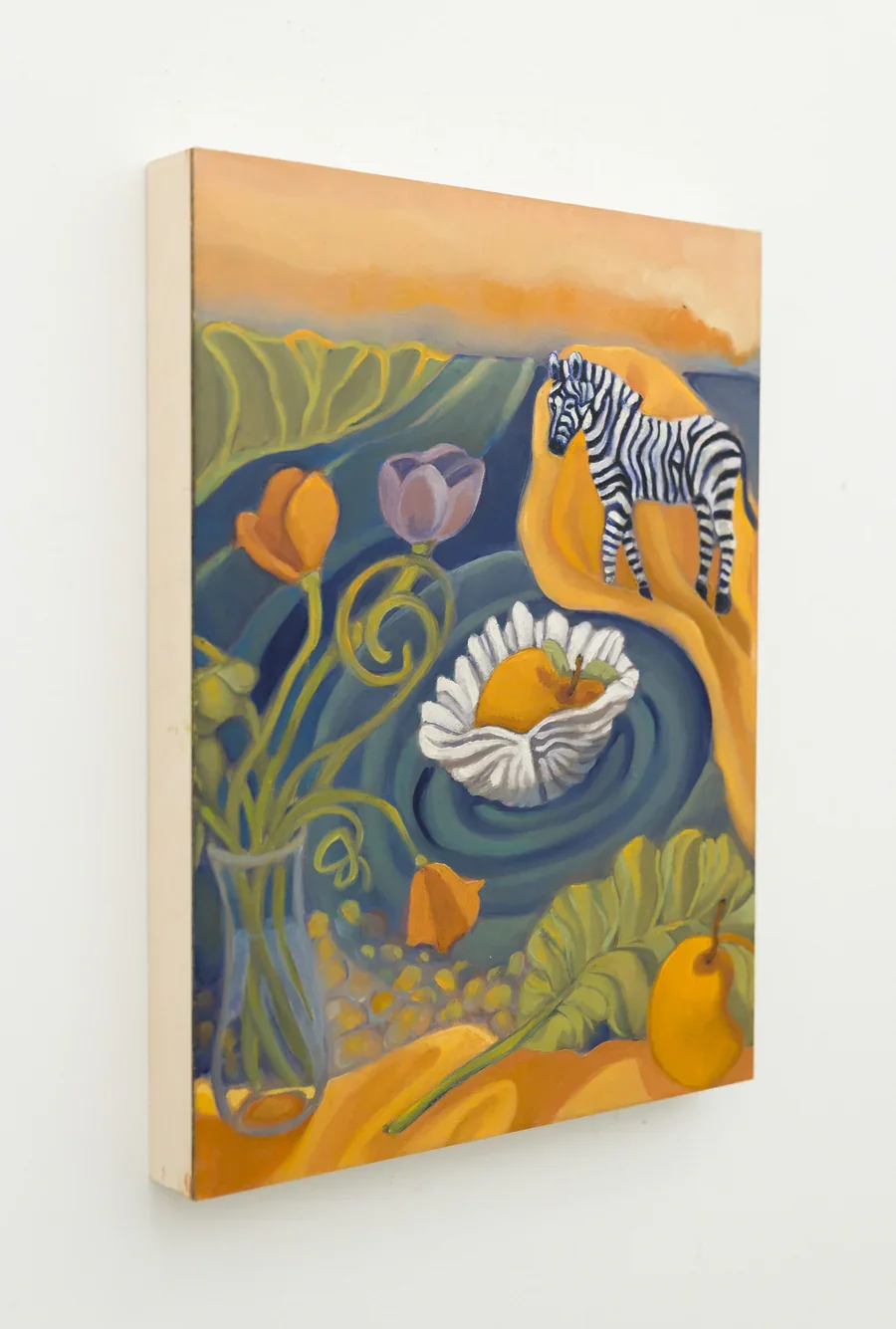 Splash of Kindness 02, Oil on Canvas | "Delights" Group Show | Paradigm Gallery, Philadelphia 