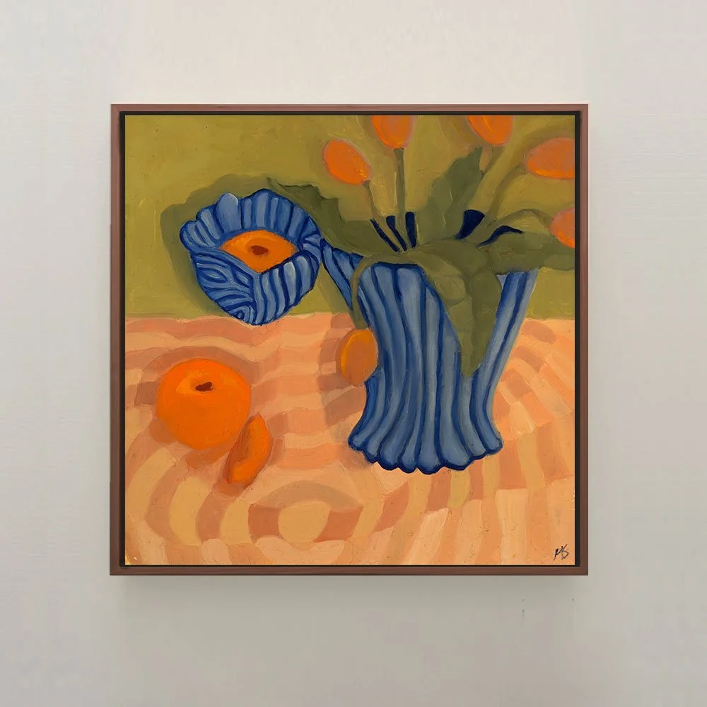 Still Life with Oranges 01