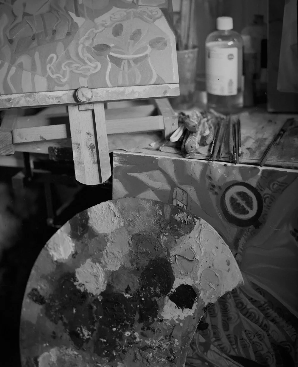 Portraits taken by Patrick Kehoe in my studio.