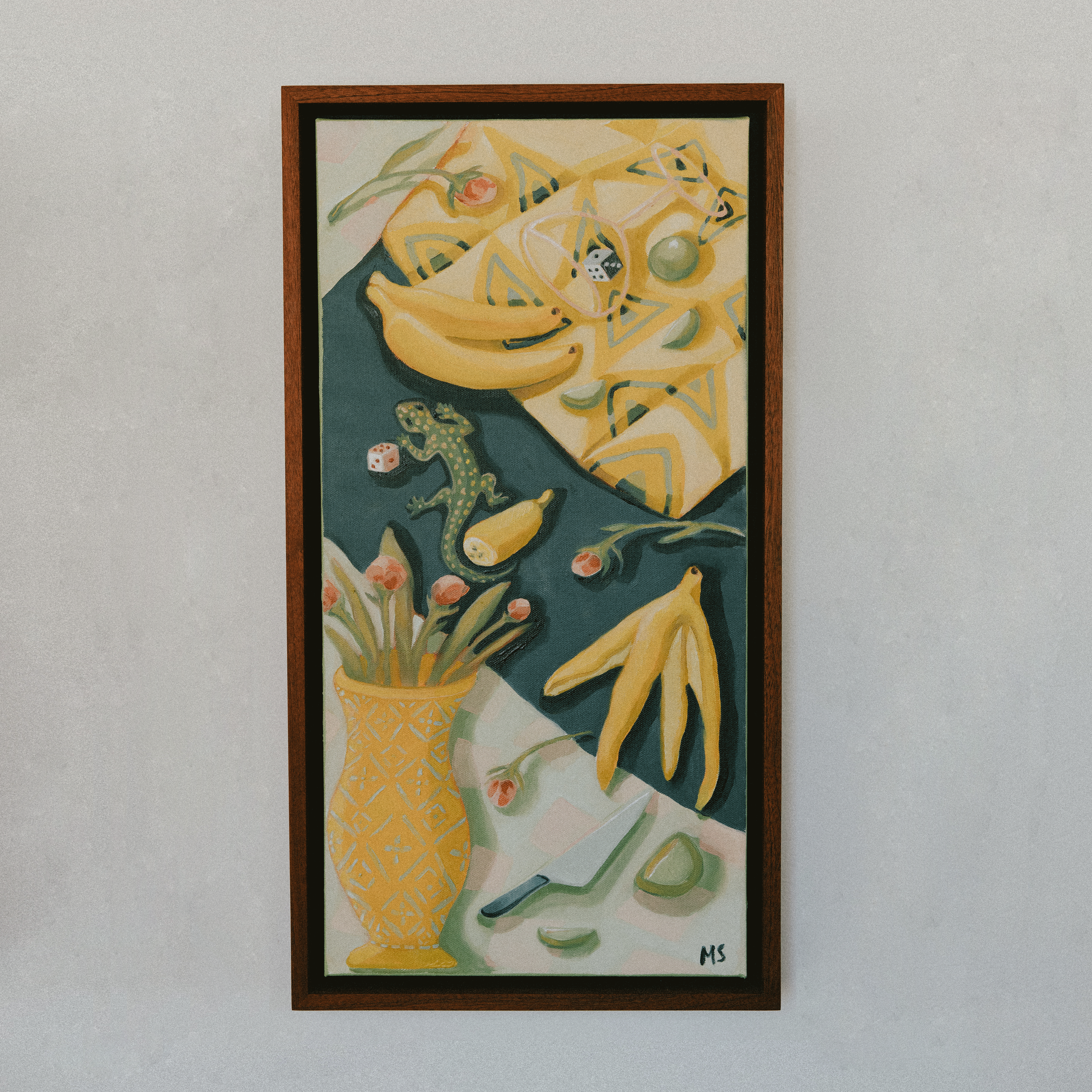 Jungle Crawler Original Oil Painting