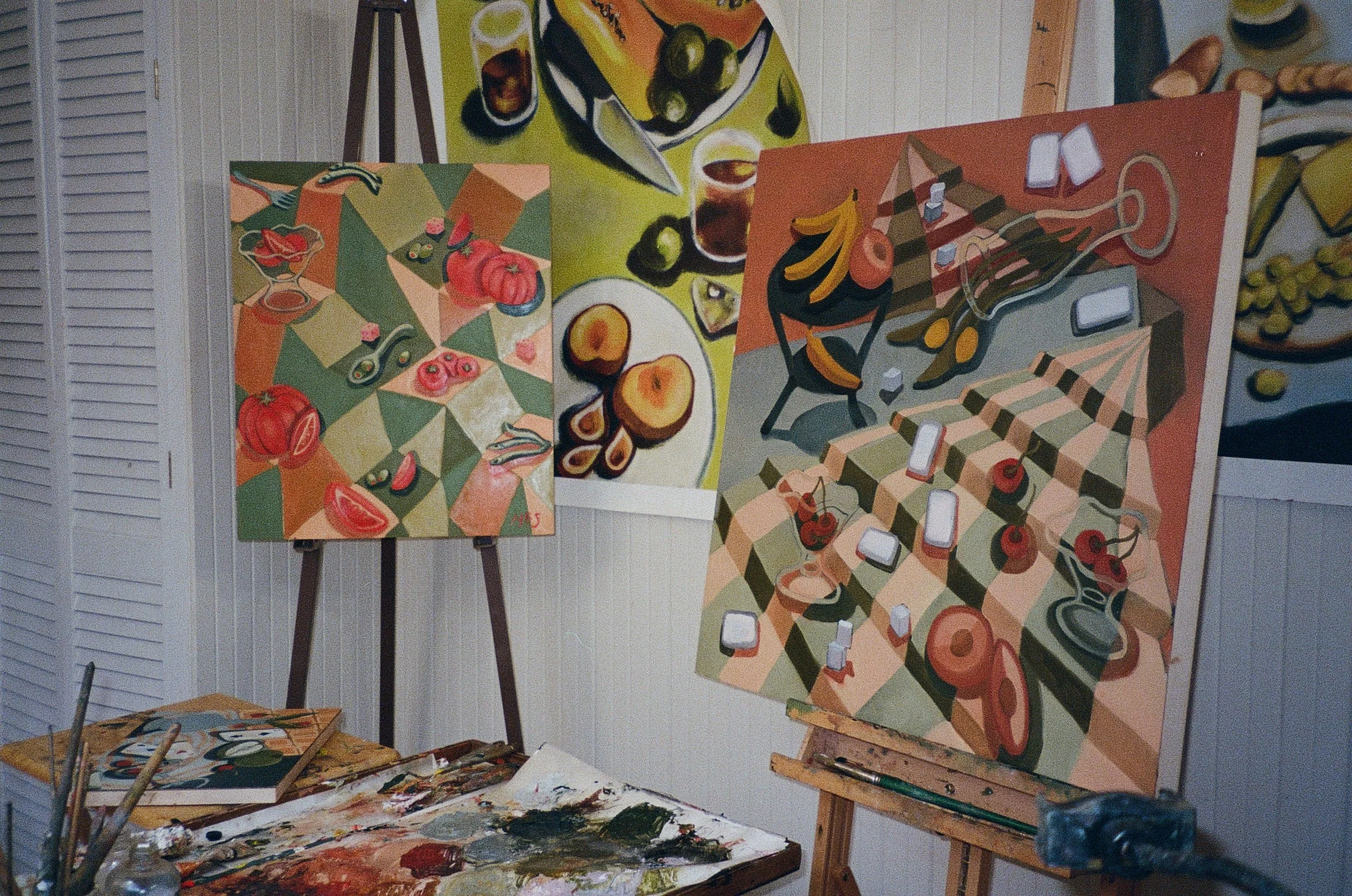 Hot Day | Oil on Wood