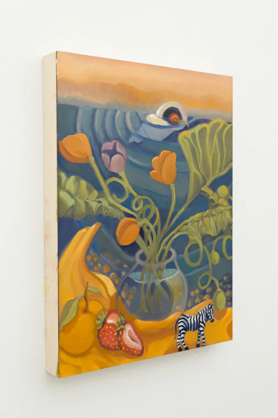Splash of Kindness 01, Oil on Canvas | "Delights" Group Show | Paradigm Gallery, Philadelphia 