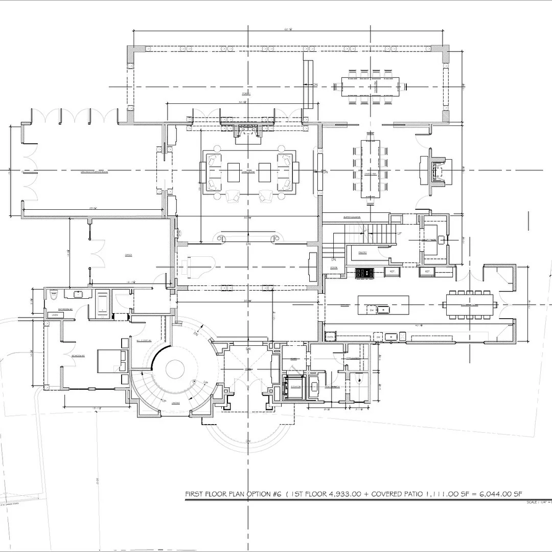 Our preliminary designed floor plans for an Andalusian Style custom Hillside Home. 17,000 SF. 7 bedrooms, 8 bathrooms, Subterranean 4 car garage, wine room , 20 person Theater room, and 2 laundry rooms.  LET ME KNOW IF YOU LIKE IT.  #architecturephot