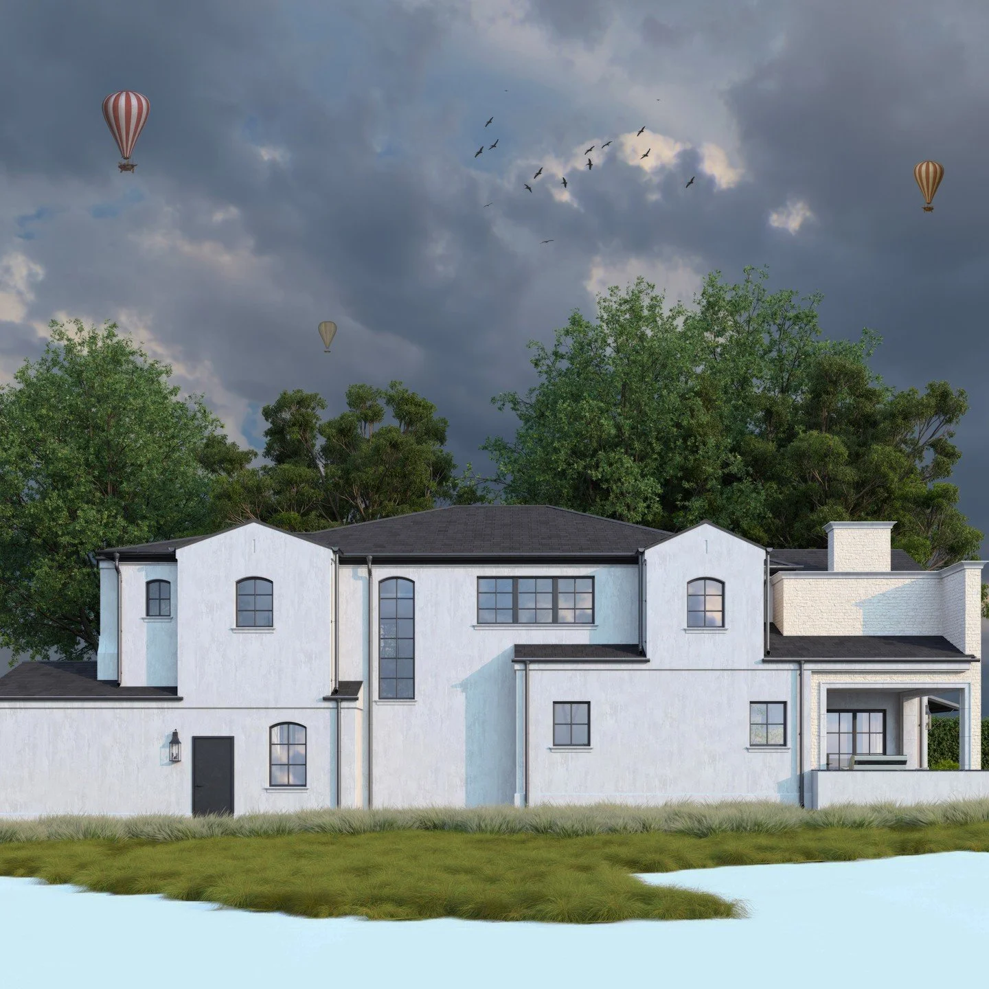 Side Rendered Elevation
#moderndesign #contemporaryarchitecture #contemporarydesign #structure #homesweethome #house #livingthedream #livingroom #bedroomdecor #masterbedroom #oasis #backyard #pool #rendering3d