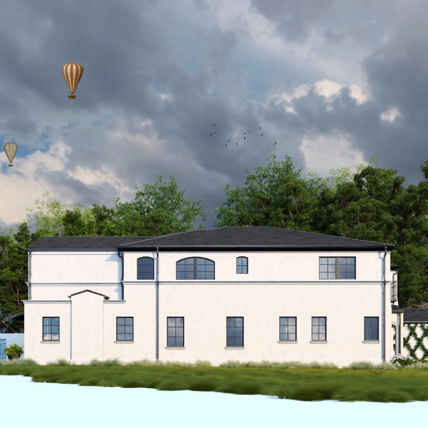 Side Rendered Elevation #architecturephotography #architecture #architecturelover #architectureporn #dreamhome #dreamland #milliondollarlisting #millionairelife #millionairehomes #interiordesign #luxurylifestyle #luxurylife #luxuryrealestate #luxuryh