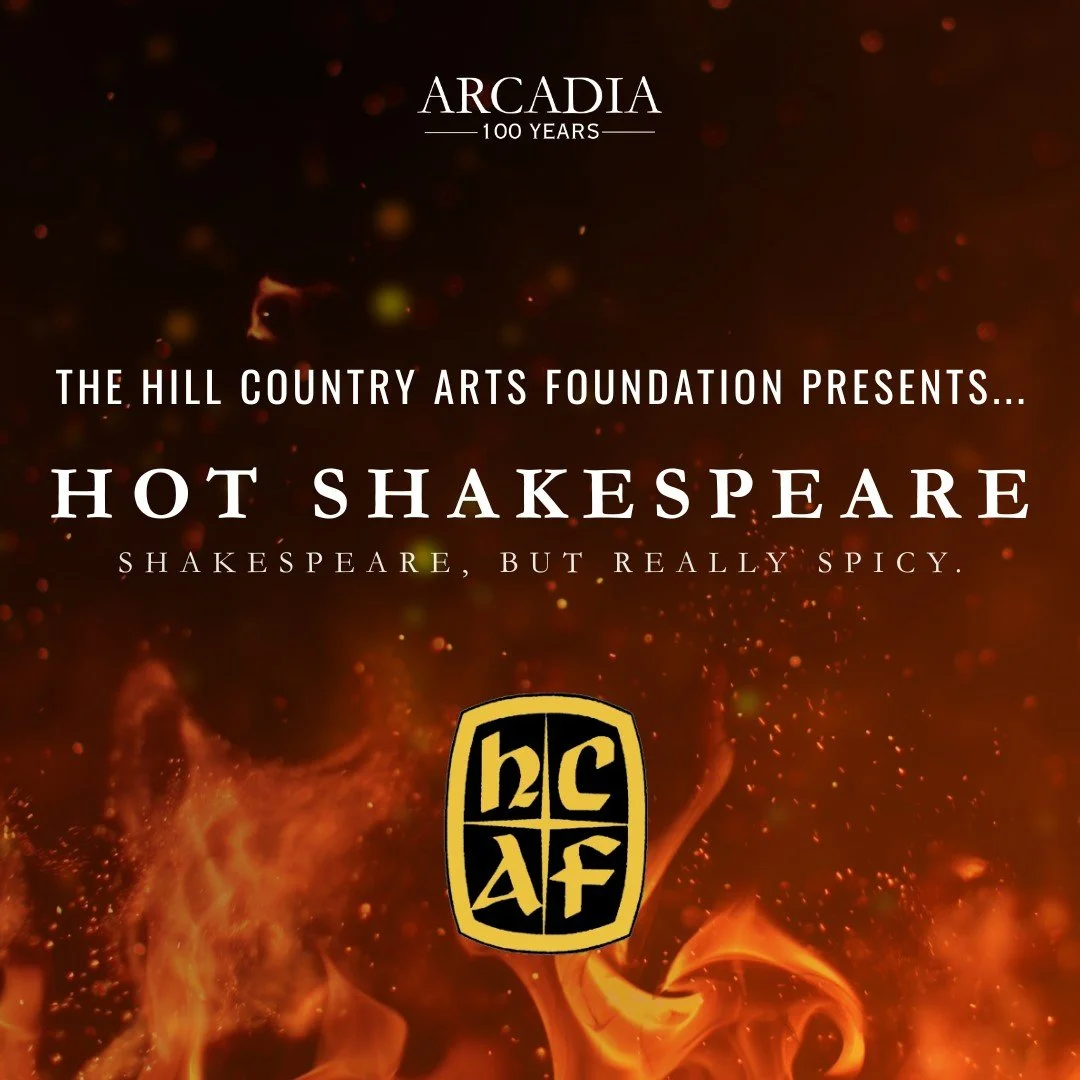 HOT SHAKESPEARE at Arcadia Live
Hot Shakespeare is where the Bard meets blazing hot chicken! Our fearless actors perform scenes from Shakespeare's greatest plays&mdash;but there's a catch. Every time the bell rings, they must stop, take a bite of rid