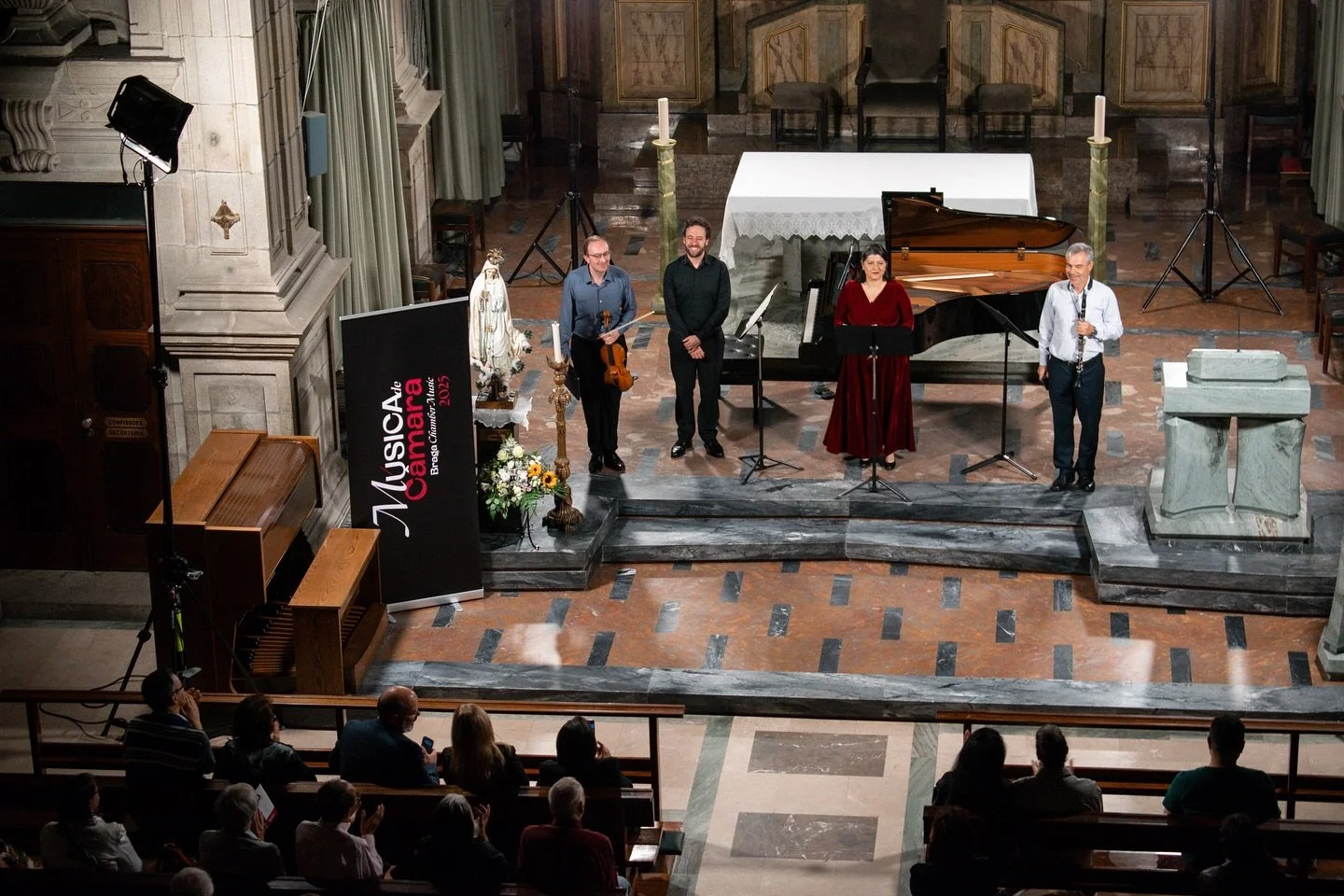 [ᴘᴛ] Registos do passado s&aacute;bado, com Miguel Sim&otilde;es, Pedro Costa, Susana Gaspar e Joaquim Ribeiro, num concerto dedicado ao compositor Richard Strauss. 🎶✨

[ᴇɴ]  Moments from last Saturday&rsquo;s performance, with Miguel Sim&otilde;es,