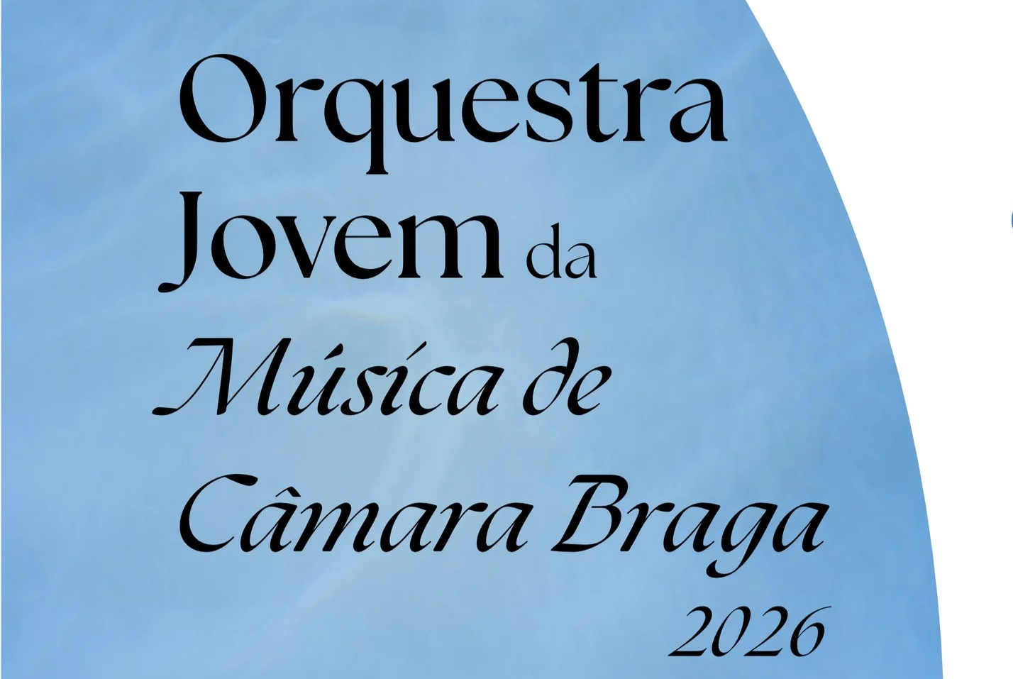 Orquestra Jovem da Música de Câmara Braga 2026