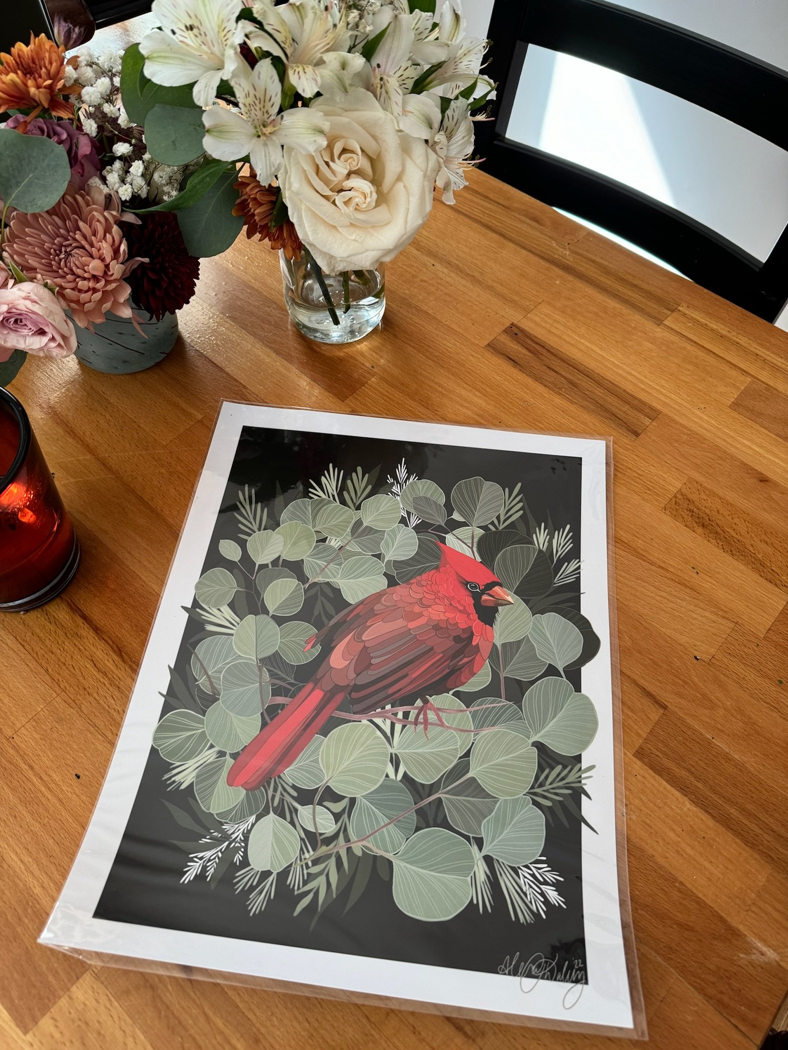 Cardinal Print 11x14in