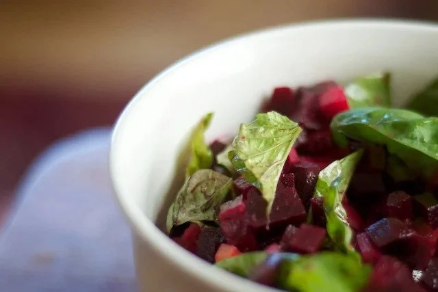 Beet & Basil Salad