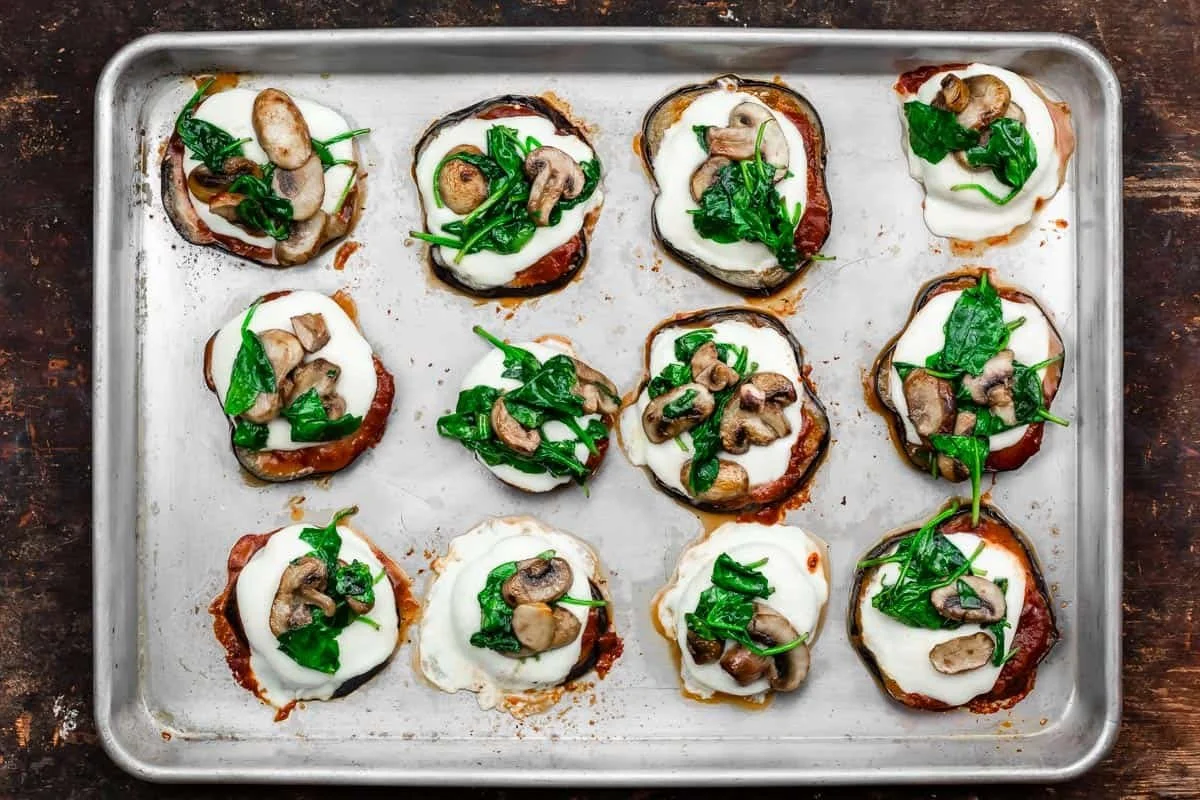 Eggplant Pizzas