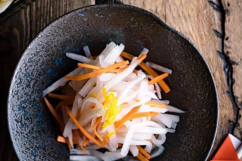 Namasu (Daikon and Carrot Salad)