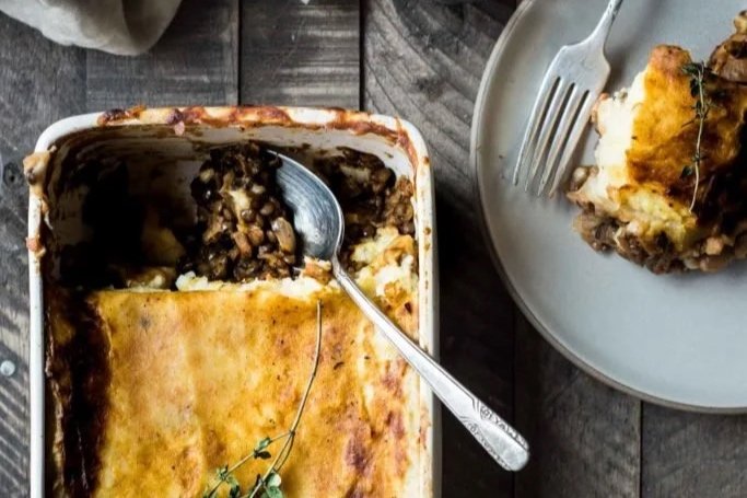 Lentil Veggie Shepherd’s Pie