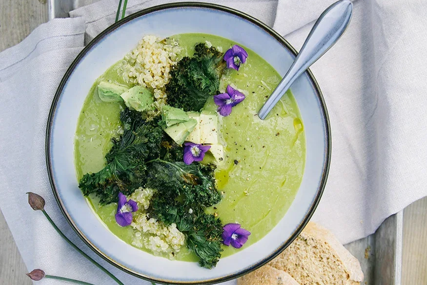 Asparagus &amp; Ramp Soup 