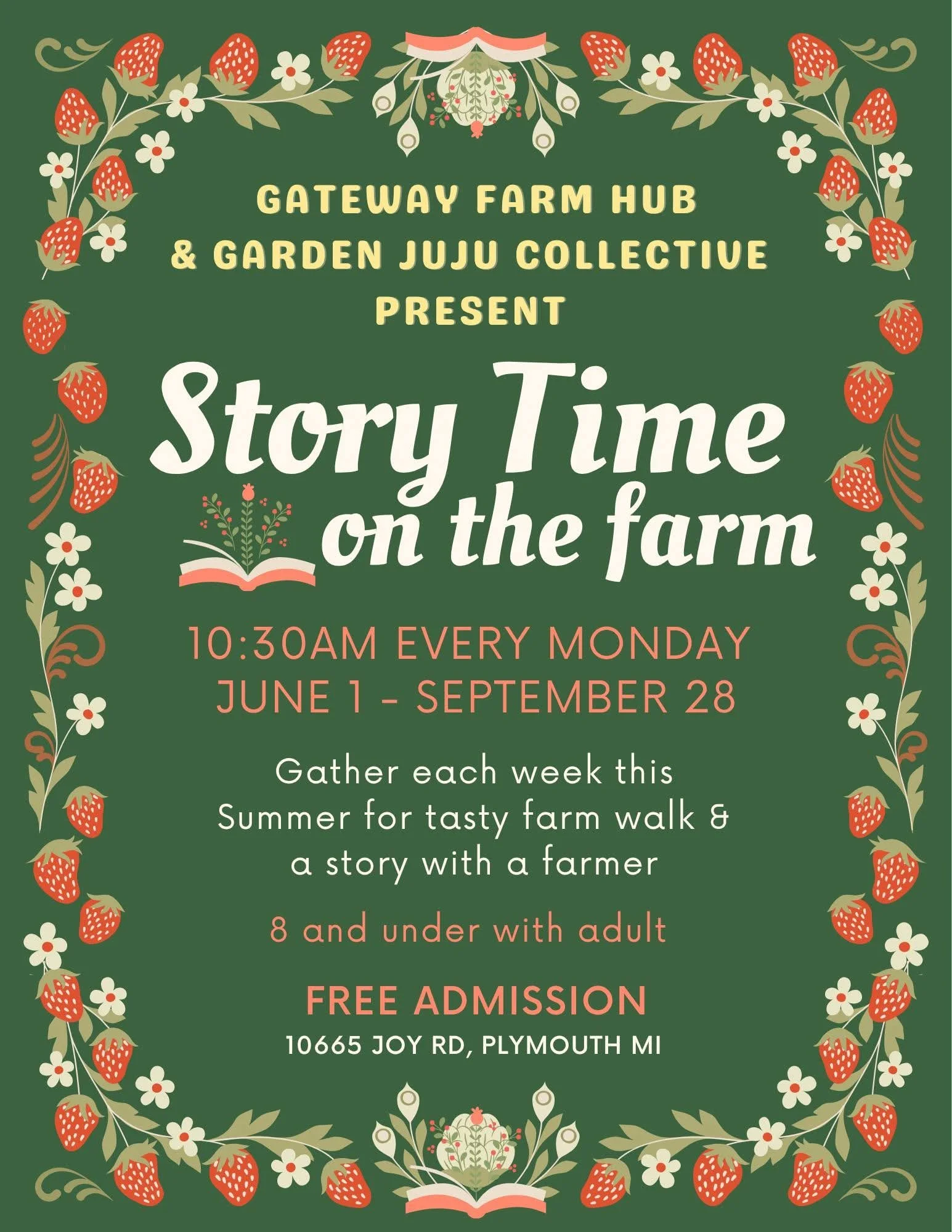Story Time on the Farm 