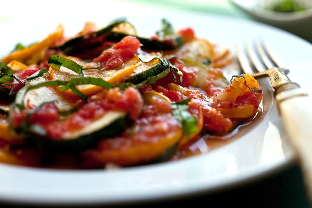 Summer Squash &amp; Tomato Delight