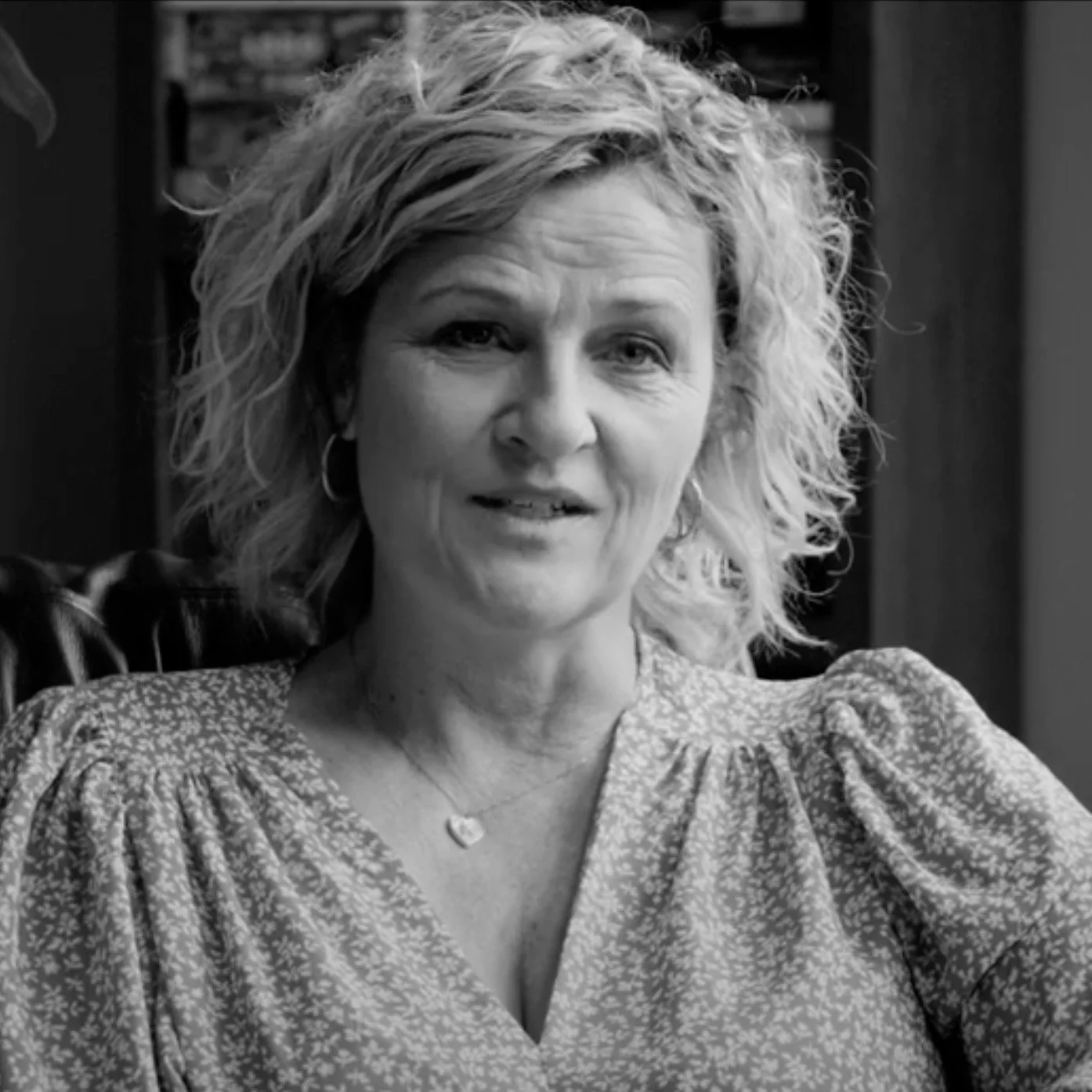 interview headshot of kari johnston at the culture cove retreat space