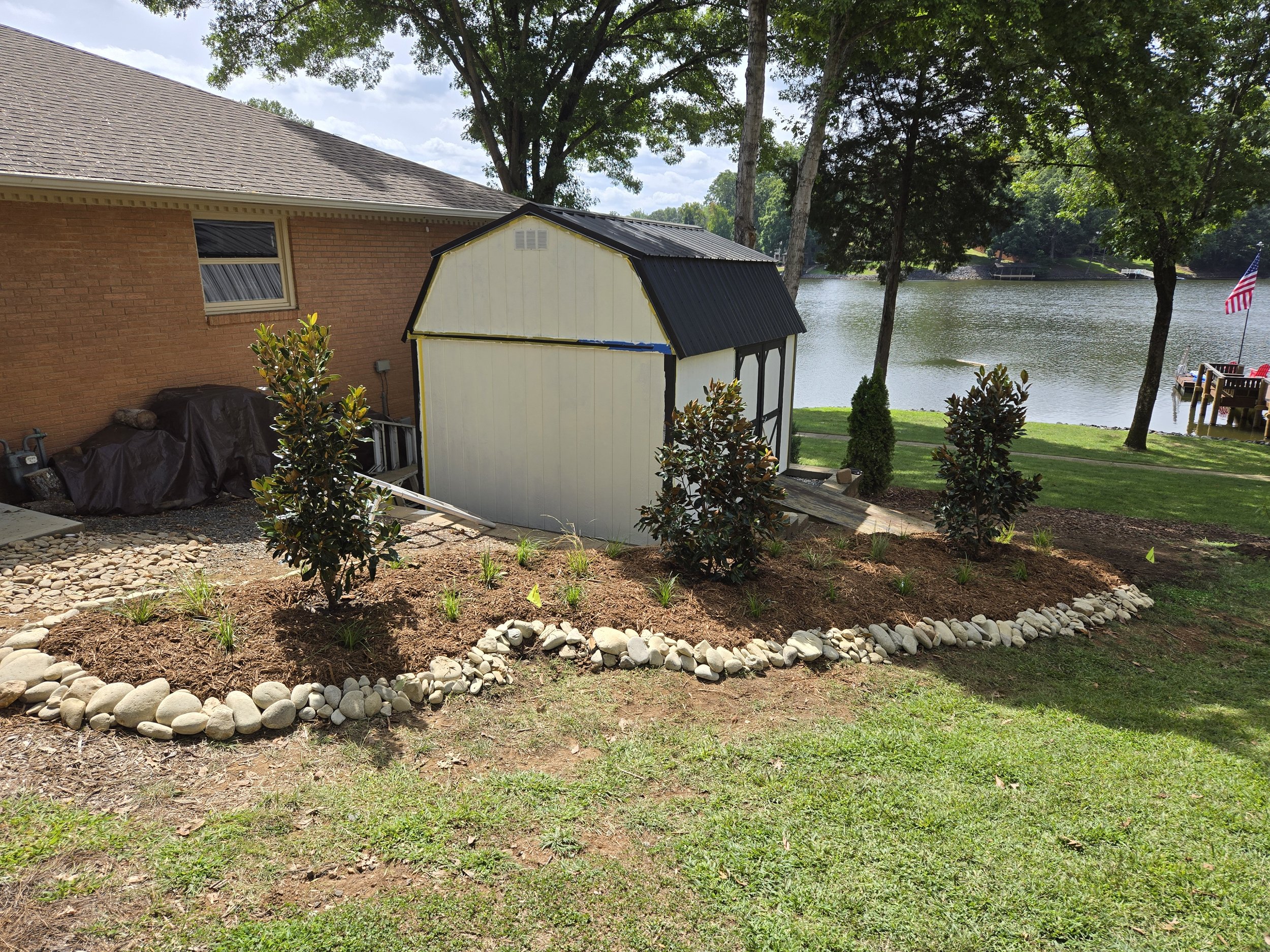 After: View from the side