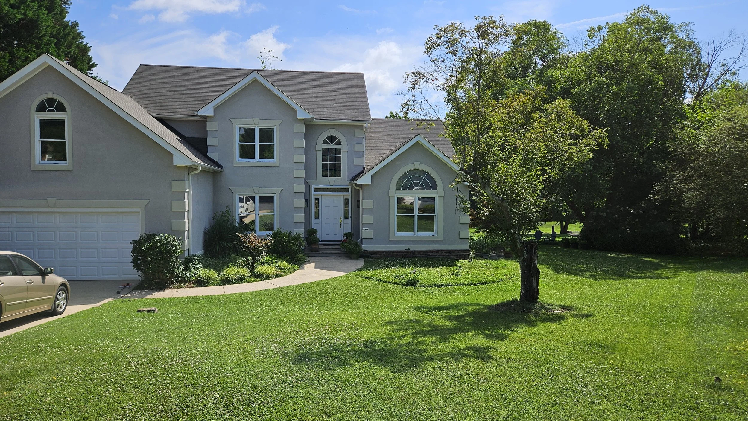 Before - front of house