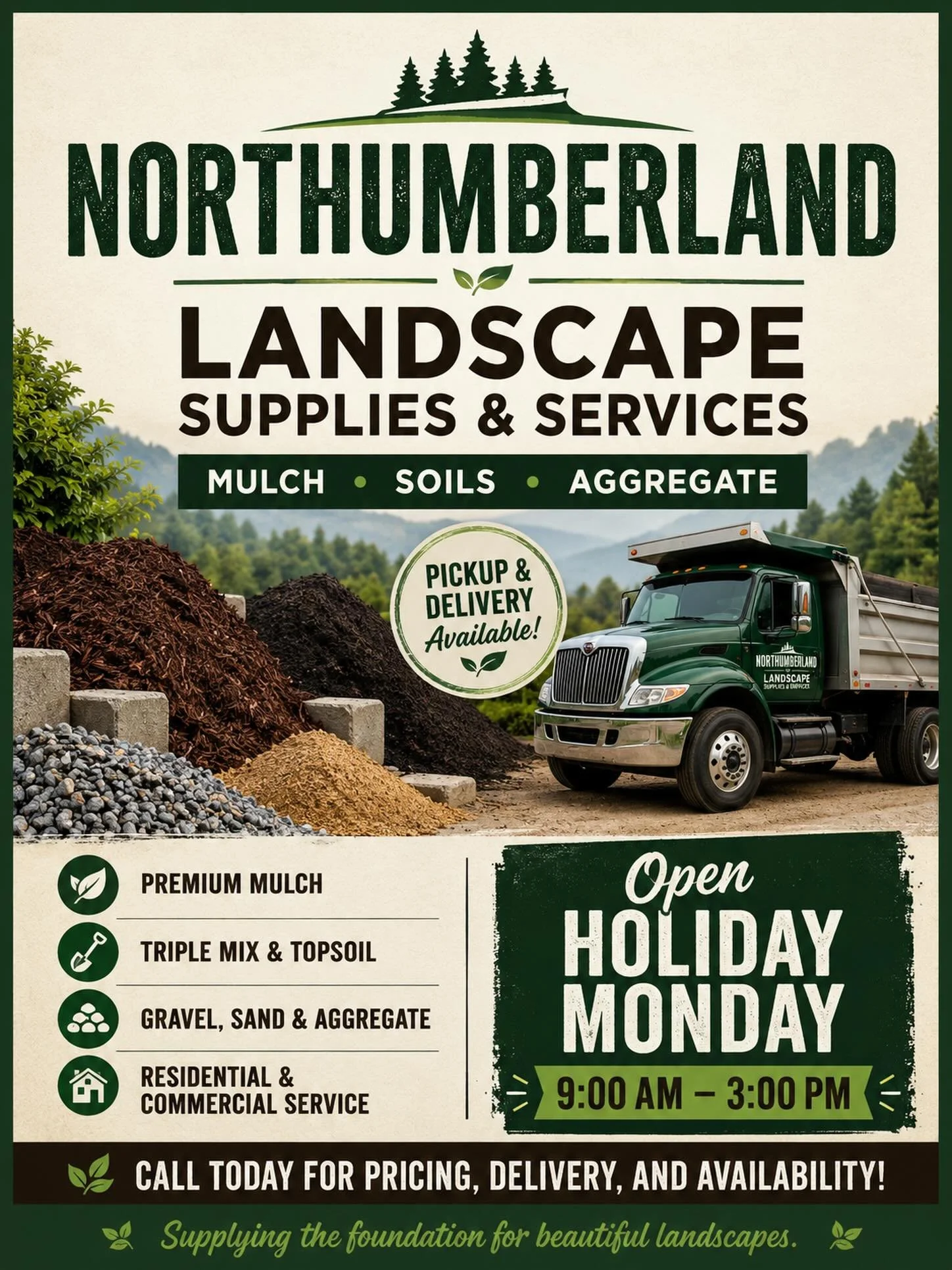 Holiday Monday Hours!