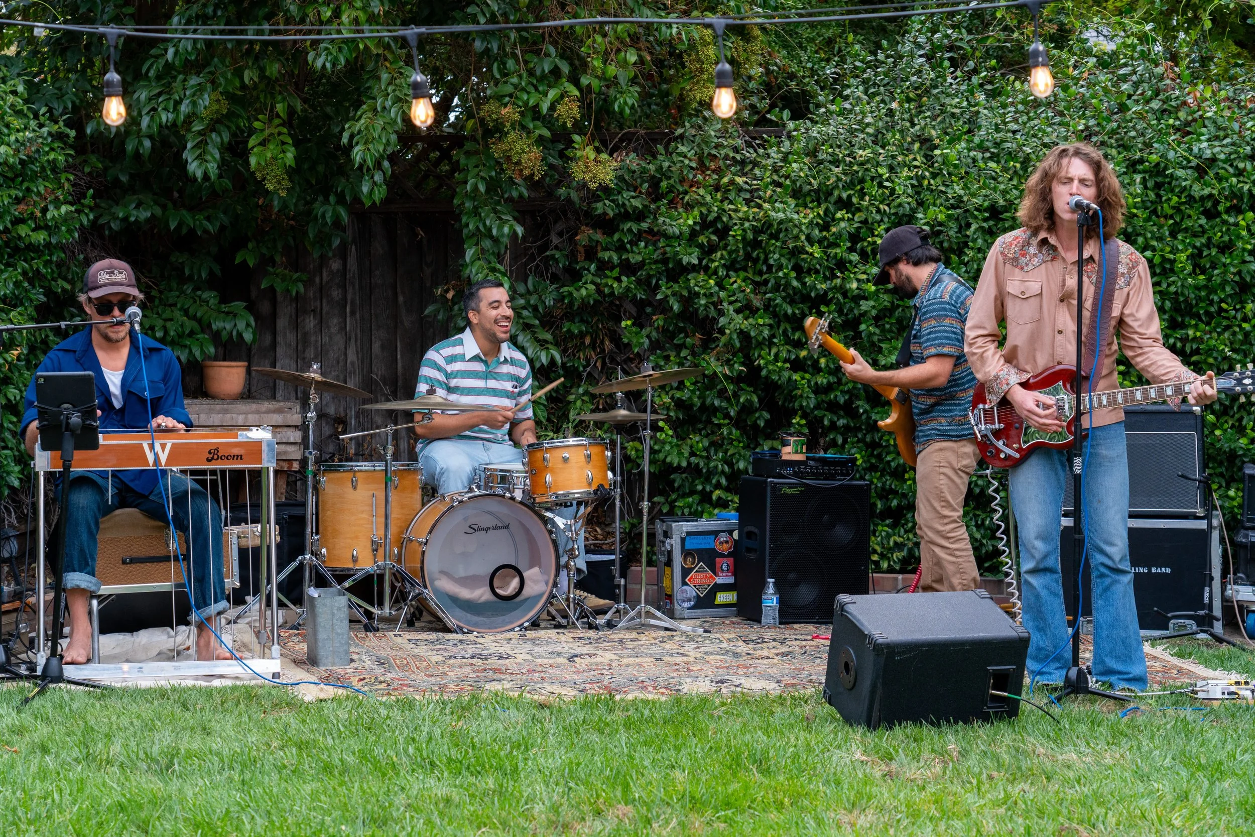 Tom Relling Band performing at the ADL Drums Summer Jam