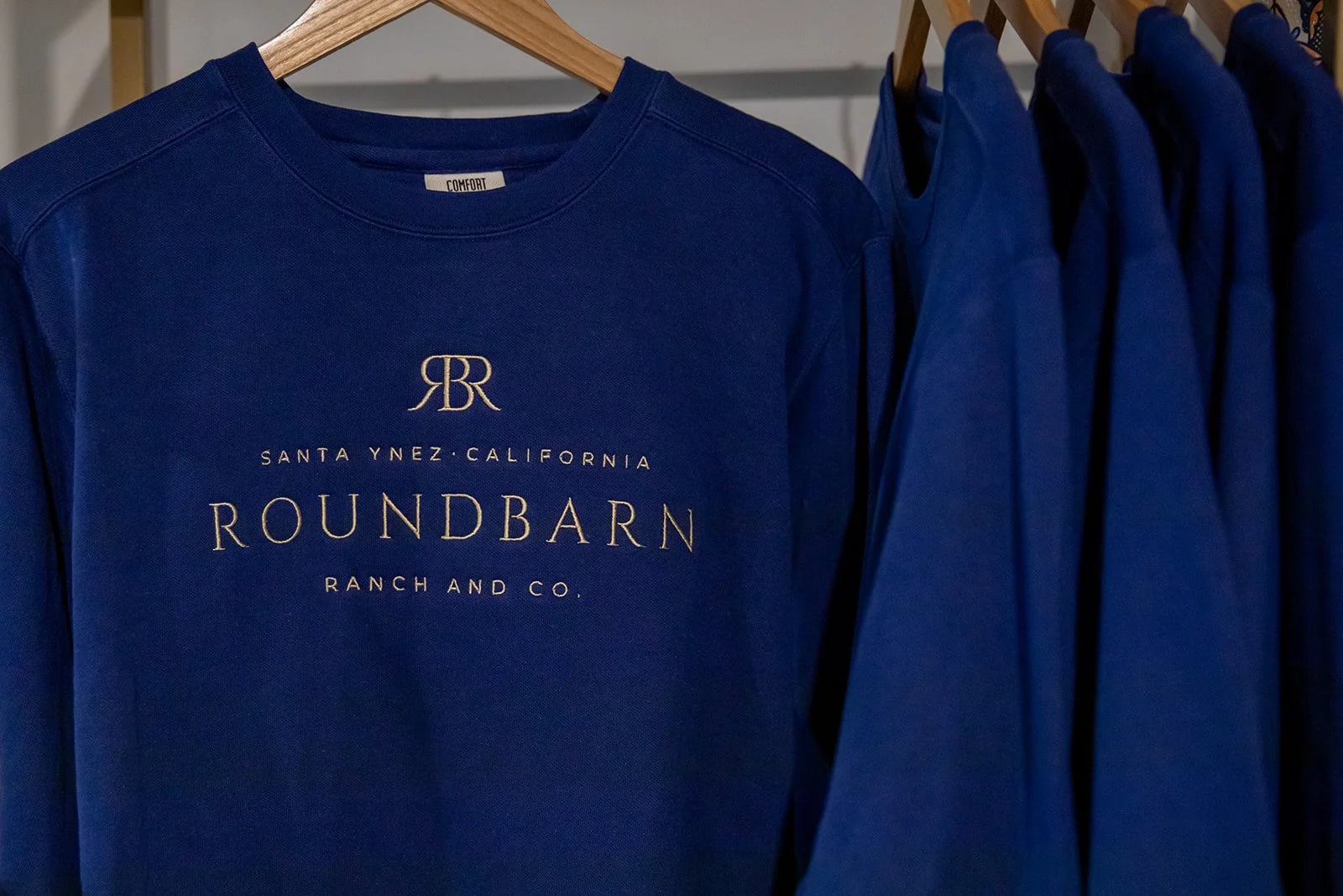 Embroidered Crewneck Sweatshirt