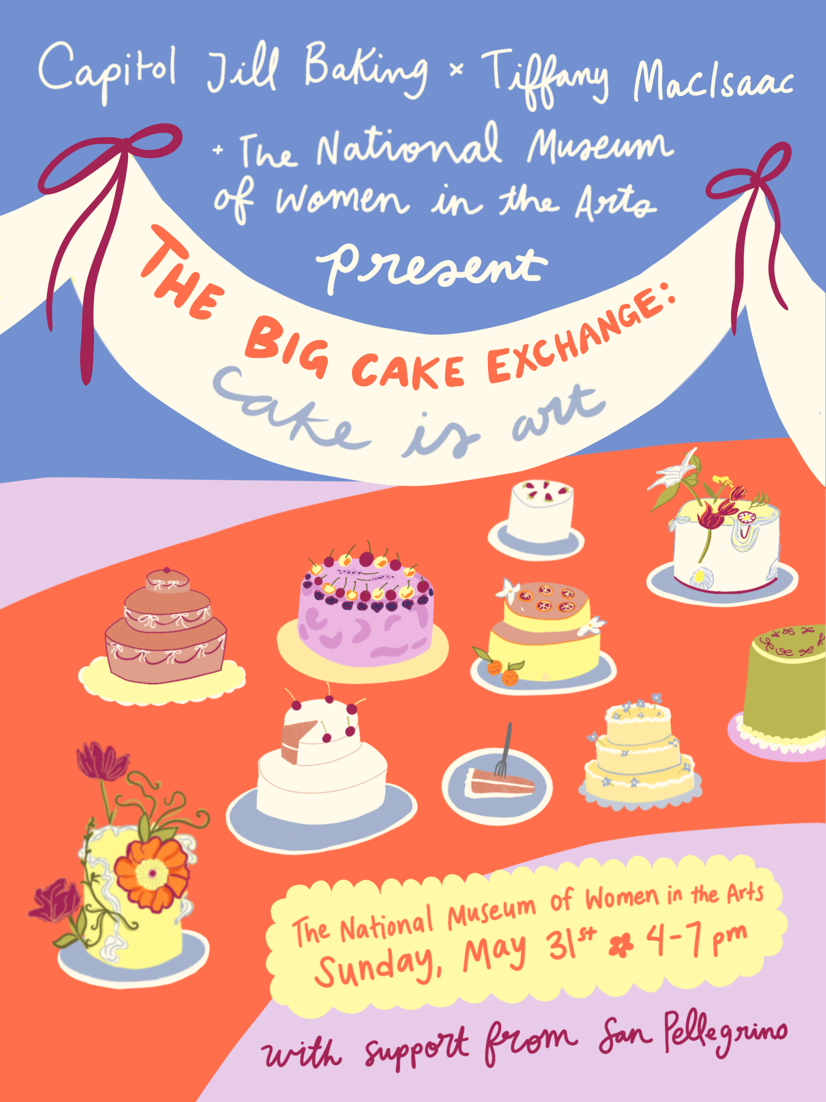 The Big Cake Exchange at The National Museum of Women in the Arts
2026
