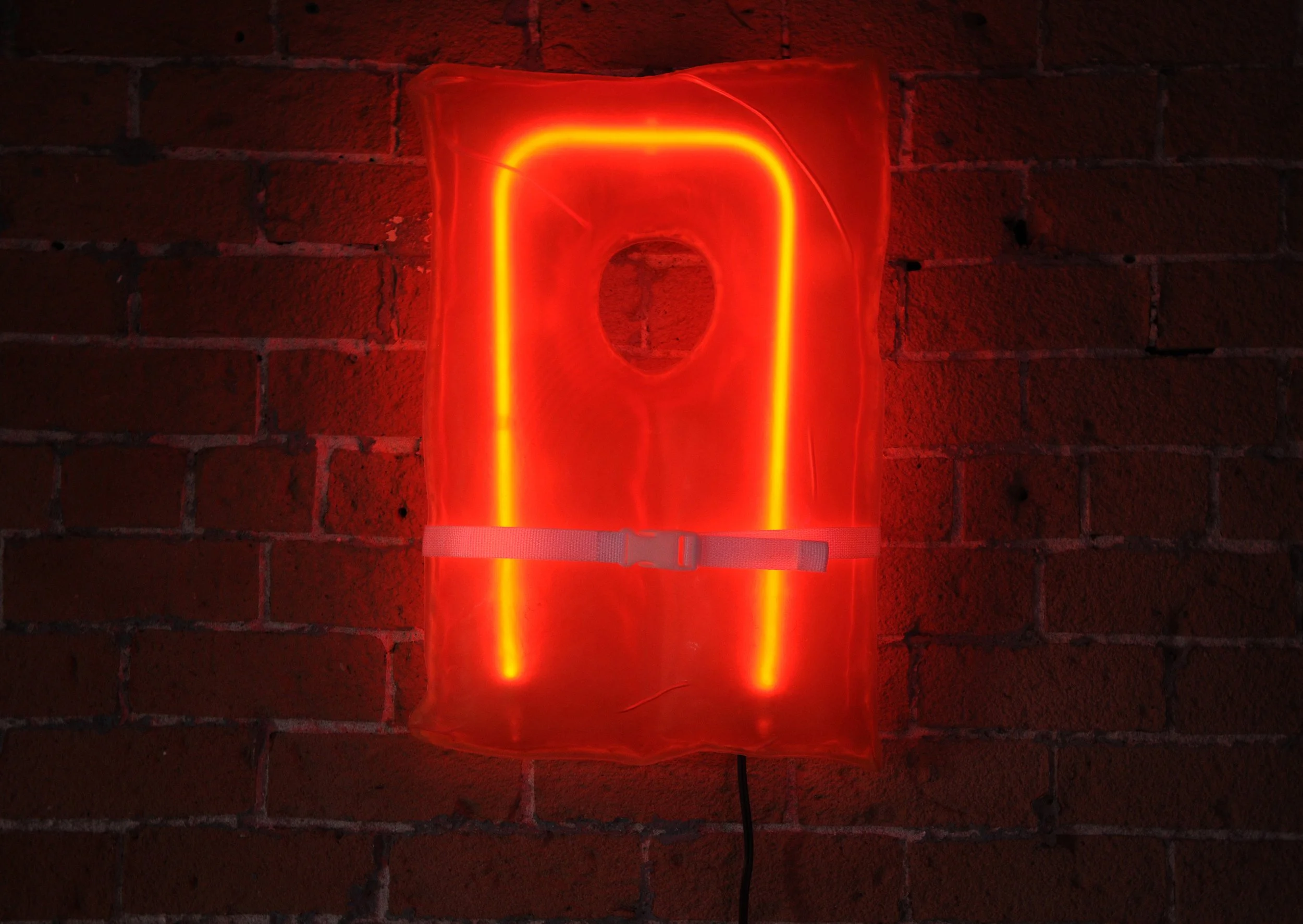 Light Jacket (neon, heat formed plastic)