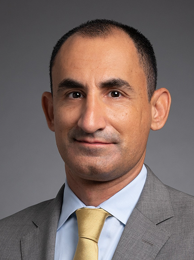 Dr. David Nanigian in formal business attire