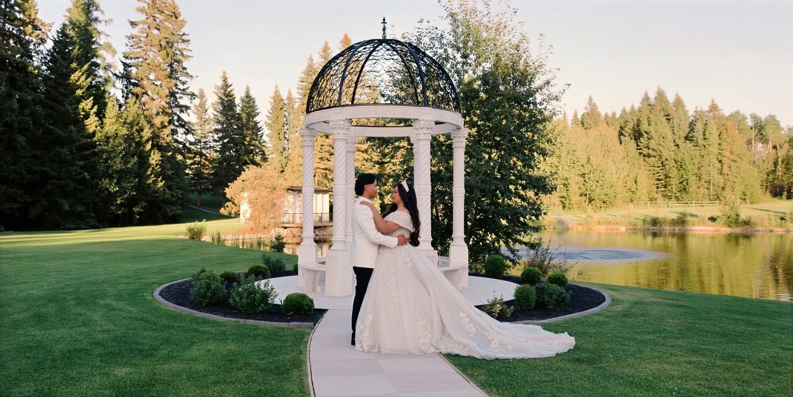 Wedding portrait by Kevin M Films