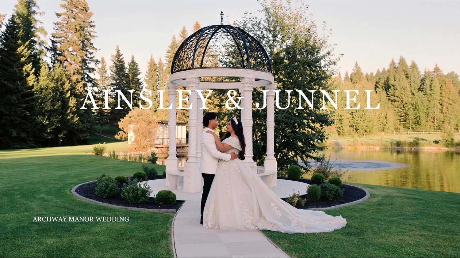Ainsley and Junnel wedding film cover