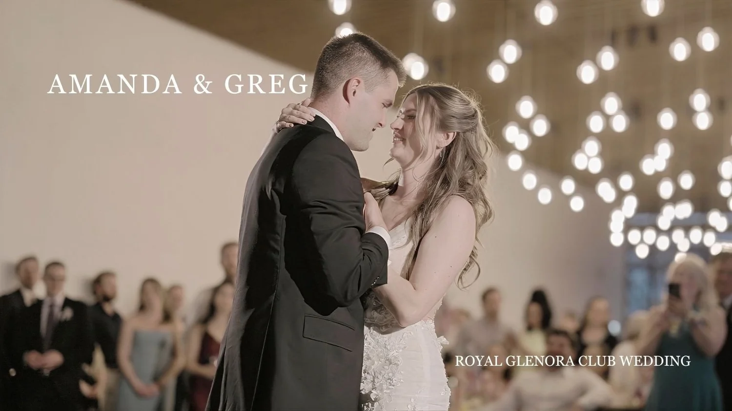 Amanda and Greg wedding film cover
