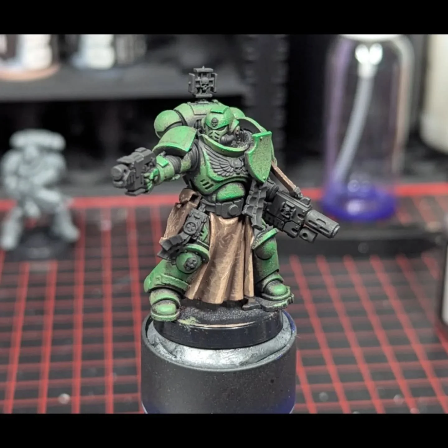 Quick progress, cleaned up, then started working on details.