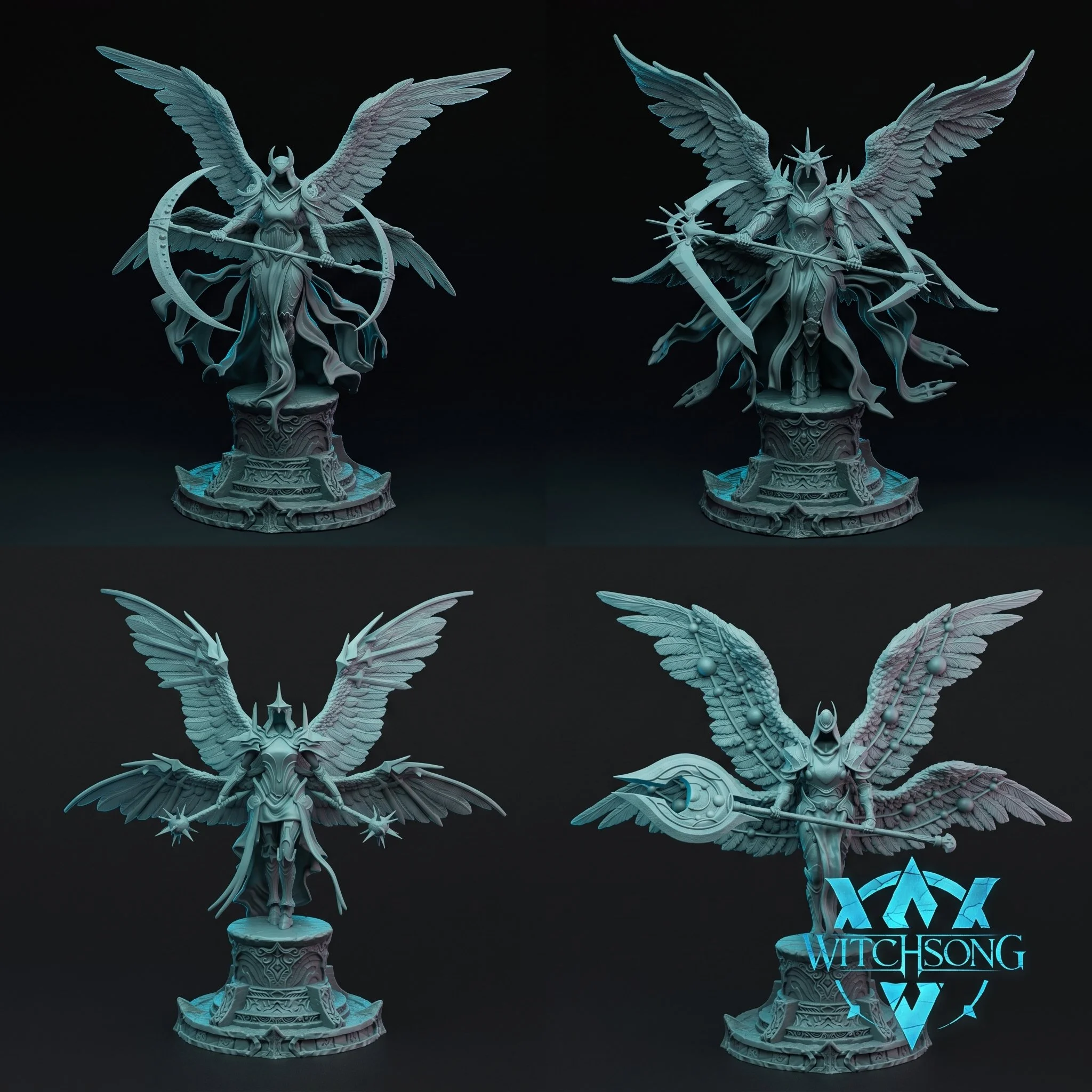 Seraphim Pantheon: 4-Model Collection Bundle