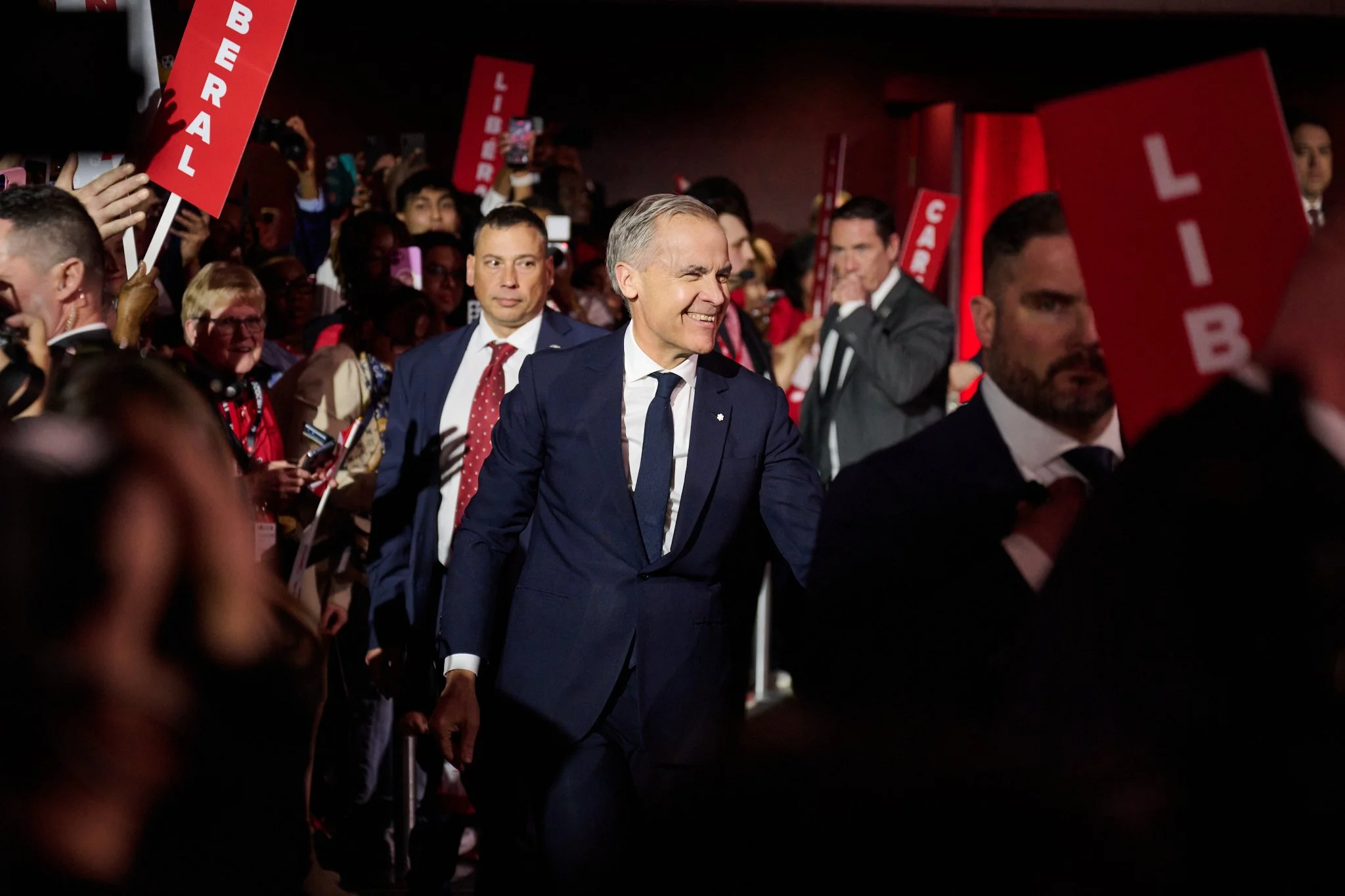 Prime Minister of Canada Mark Carney  at The Liberal National Convention in Montreal on April 11, 2026.

Photographed for The Liberal Party of Canada