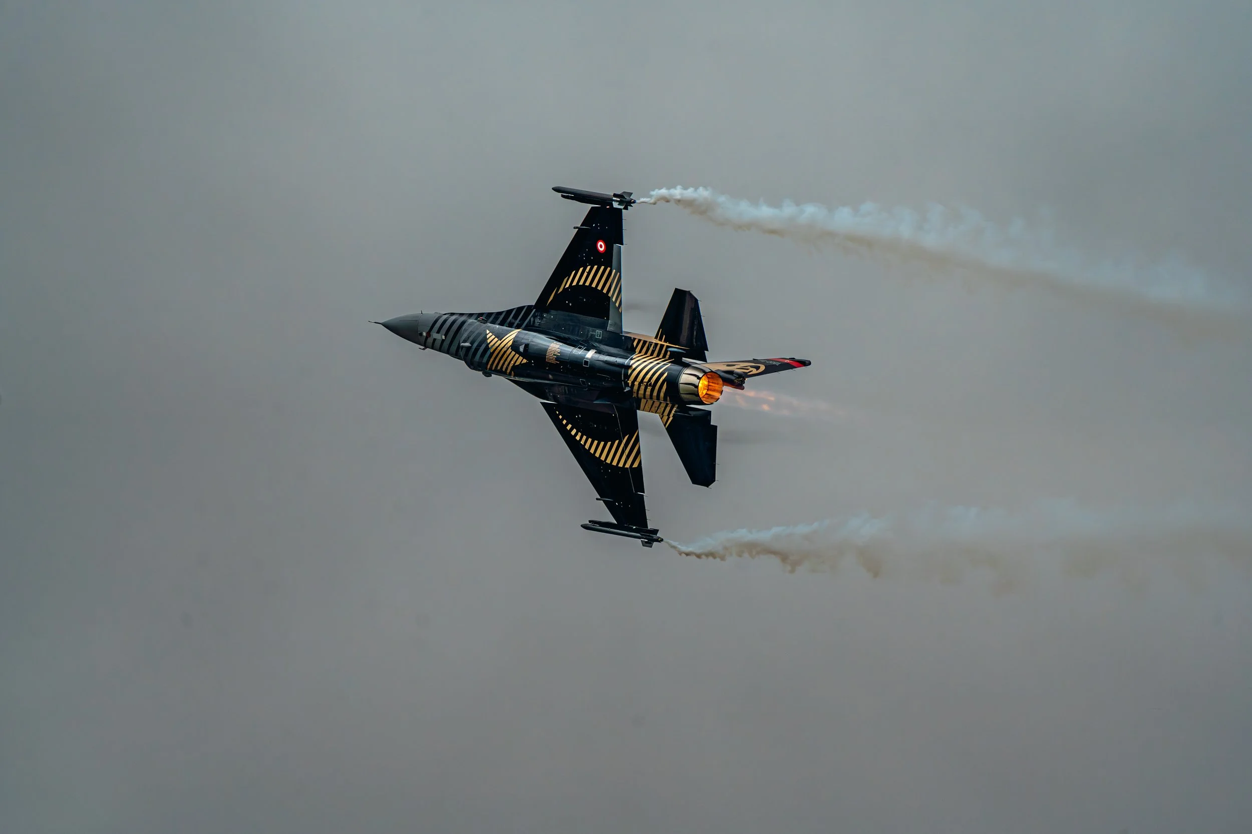 Turkish Air Force F16 with Gold Star Livery