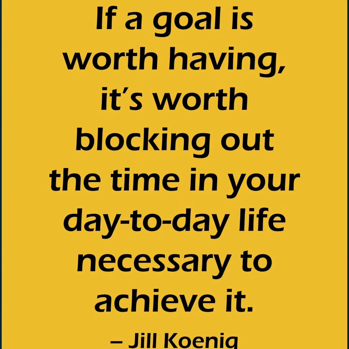 Setting the goal is the easy part! Showing up day after day and prioritizing the actions you need to take to continually make progress is the hard part.

Want to increase your odds of success? Try setting action-backed goals that anticipate the habit