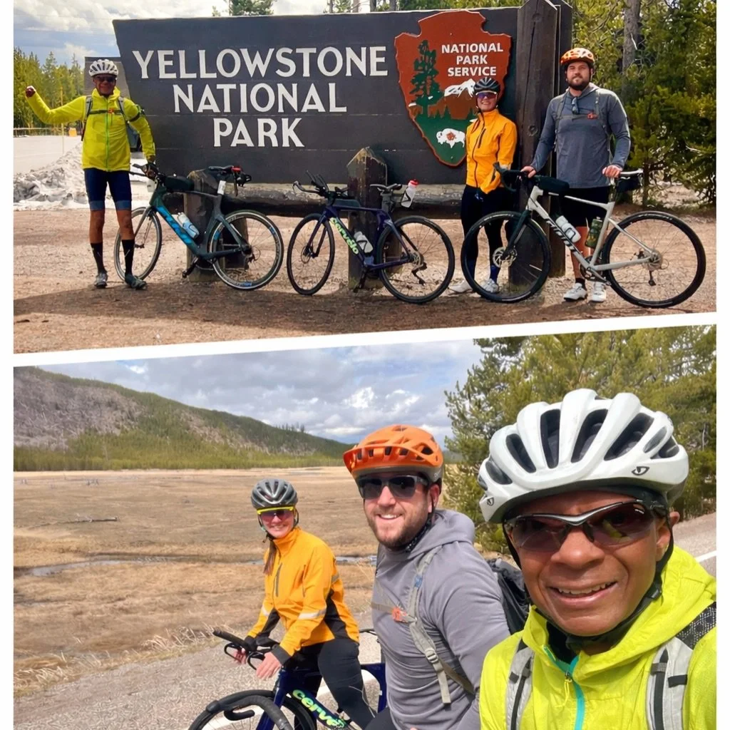 This one was about more than the miles! 

Last weekend, some TA athletes rode through Yellowstone National Park&mdash;and made it about more than just the ride.

That&rsquo;s what makes this community so special 💛
People pushing each other a little 