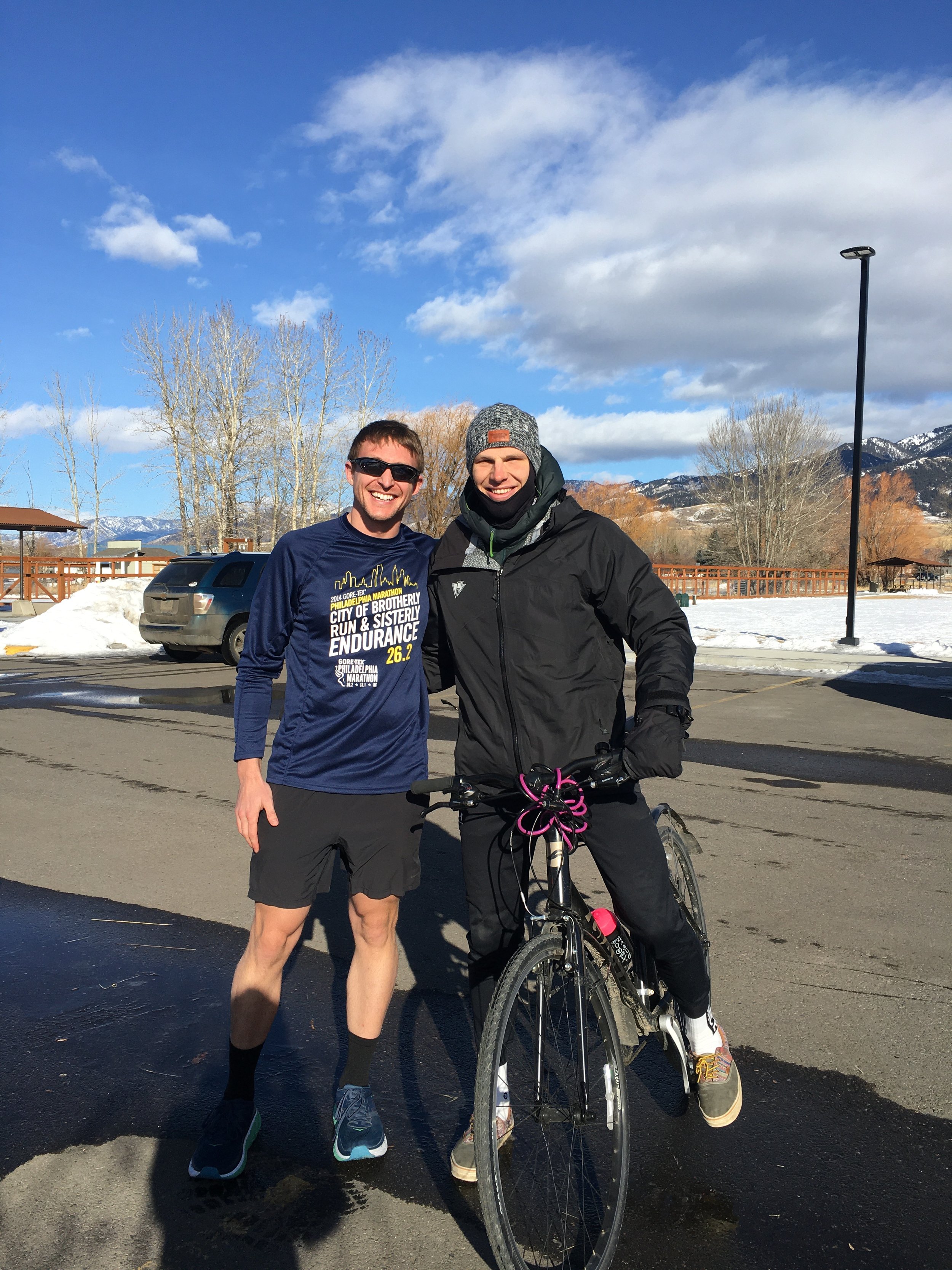 Helping John with a 5k TT.