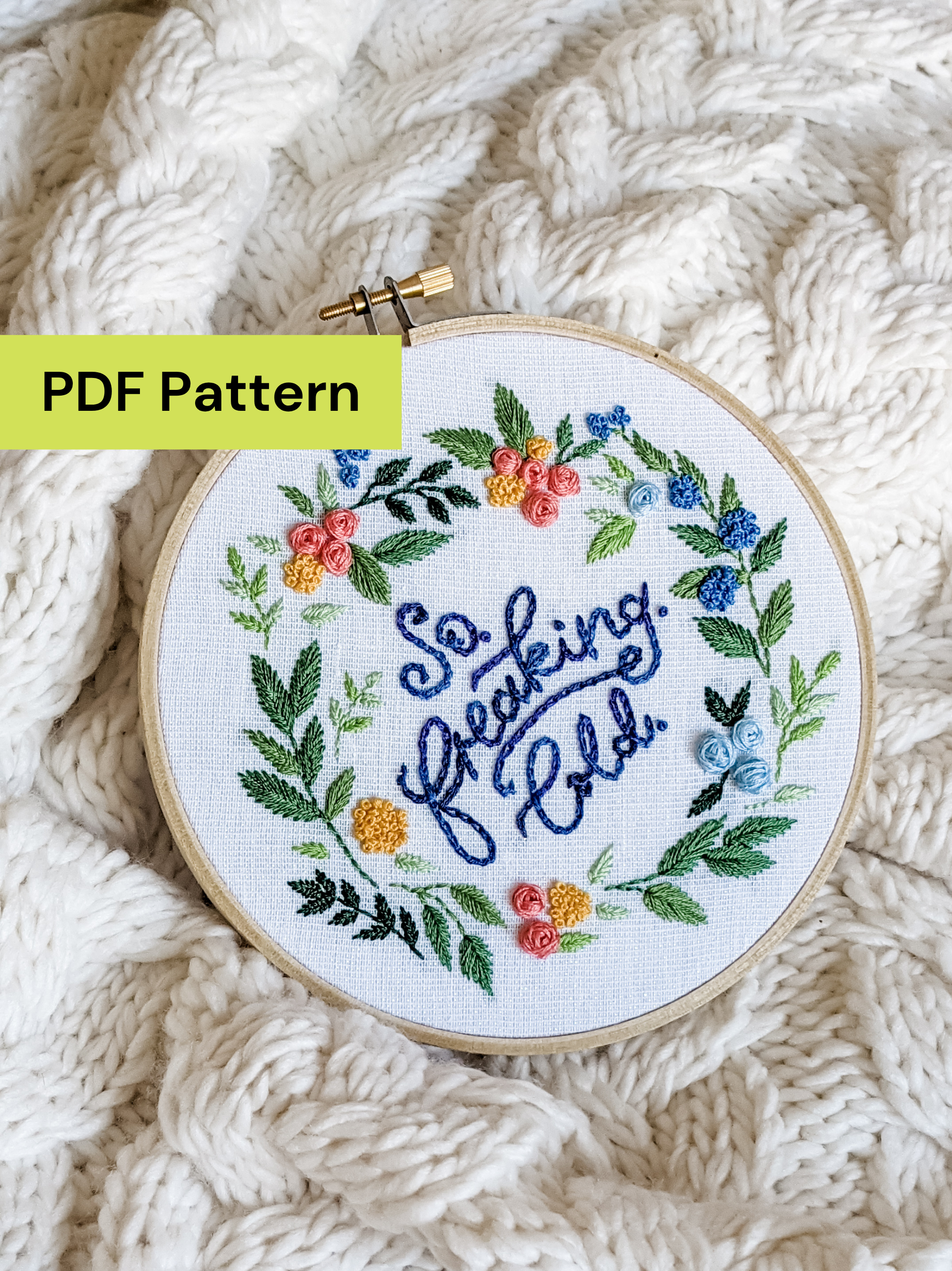 So. Freaking. Cold. Florals