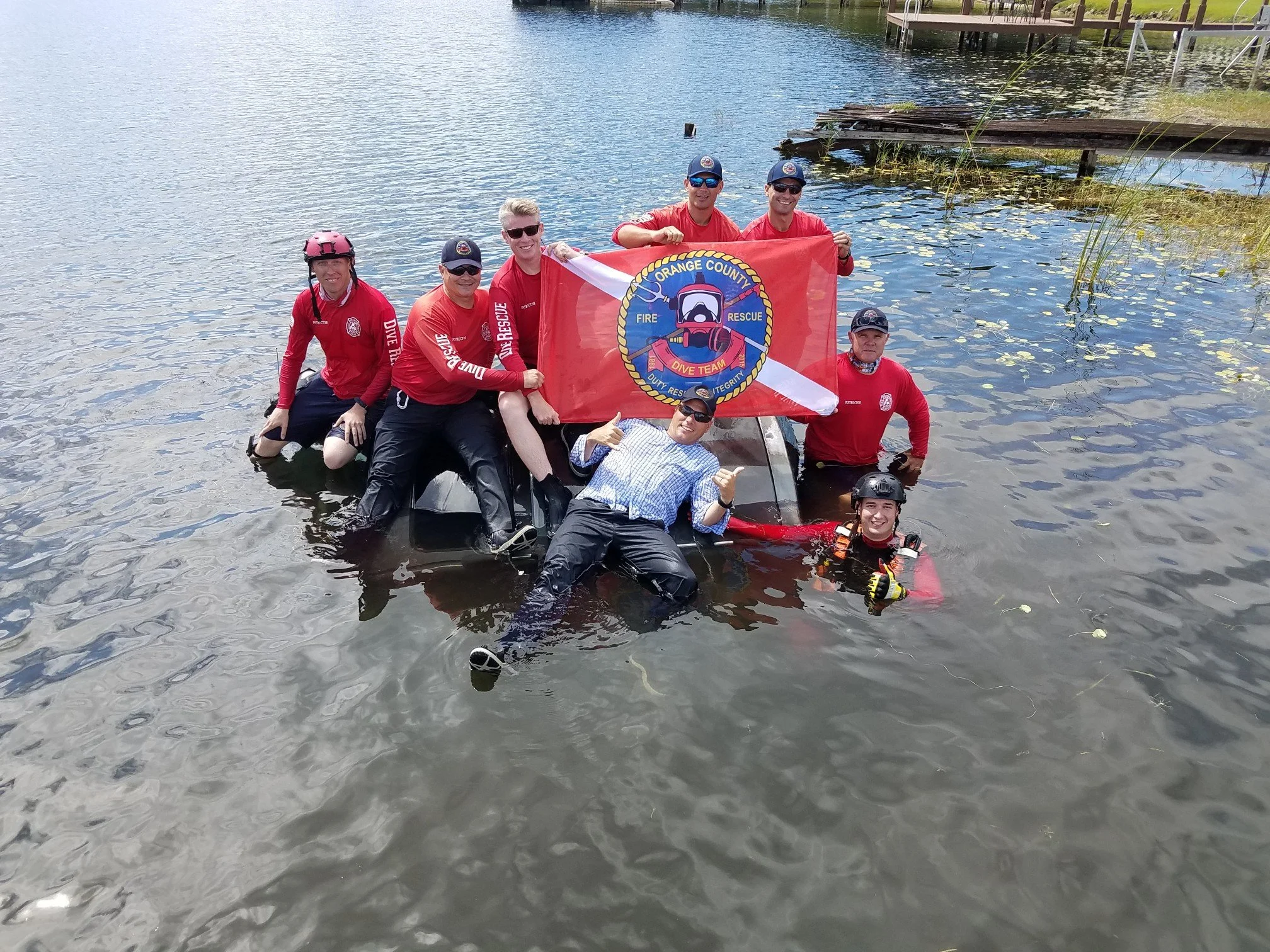Dive Training Lake Conway