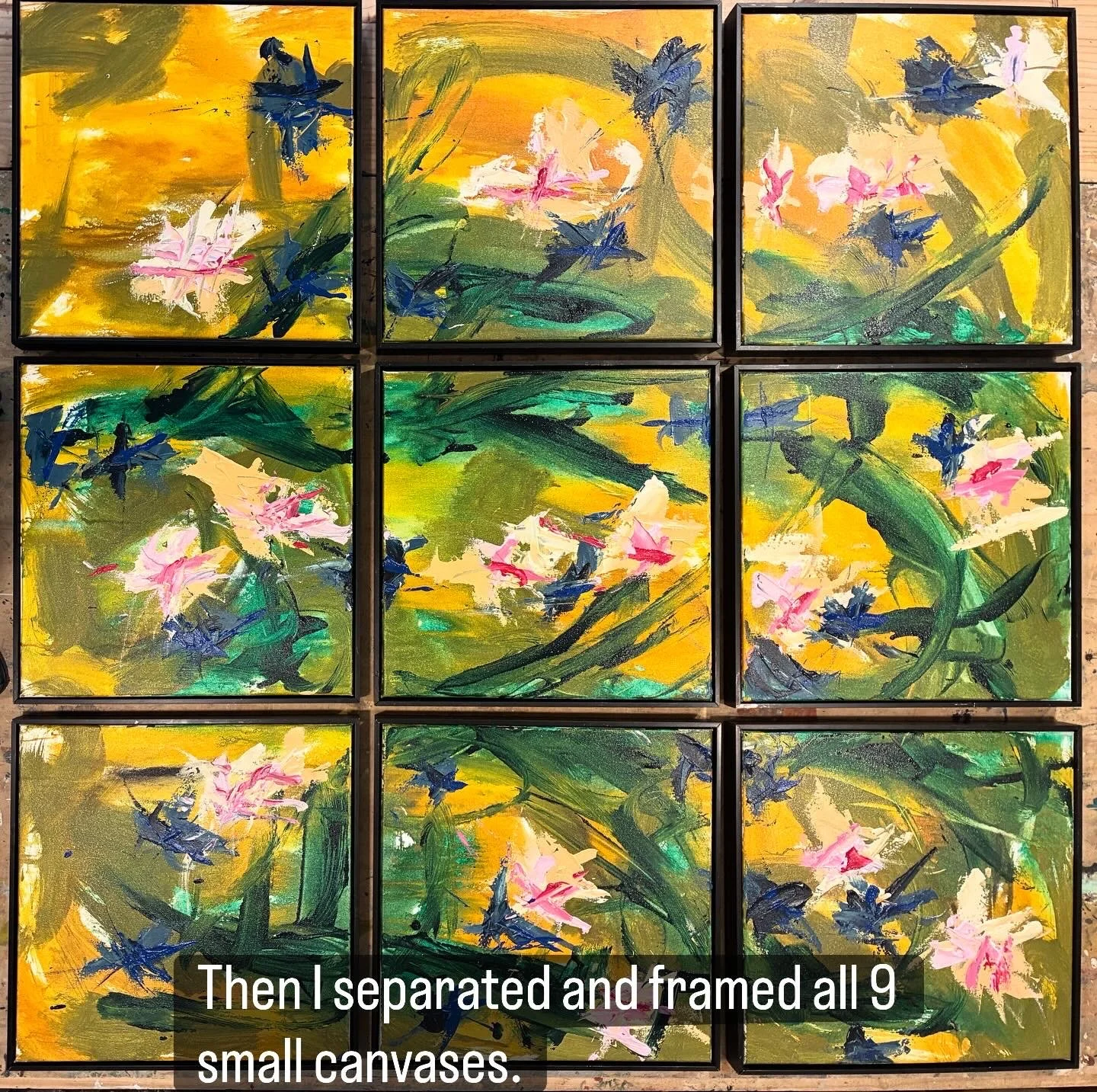 Pardise Birds 18x18 each  $3,200