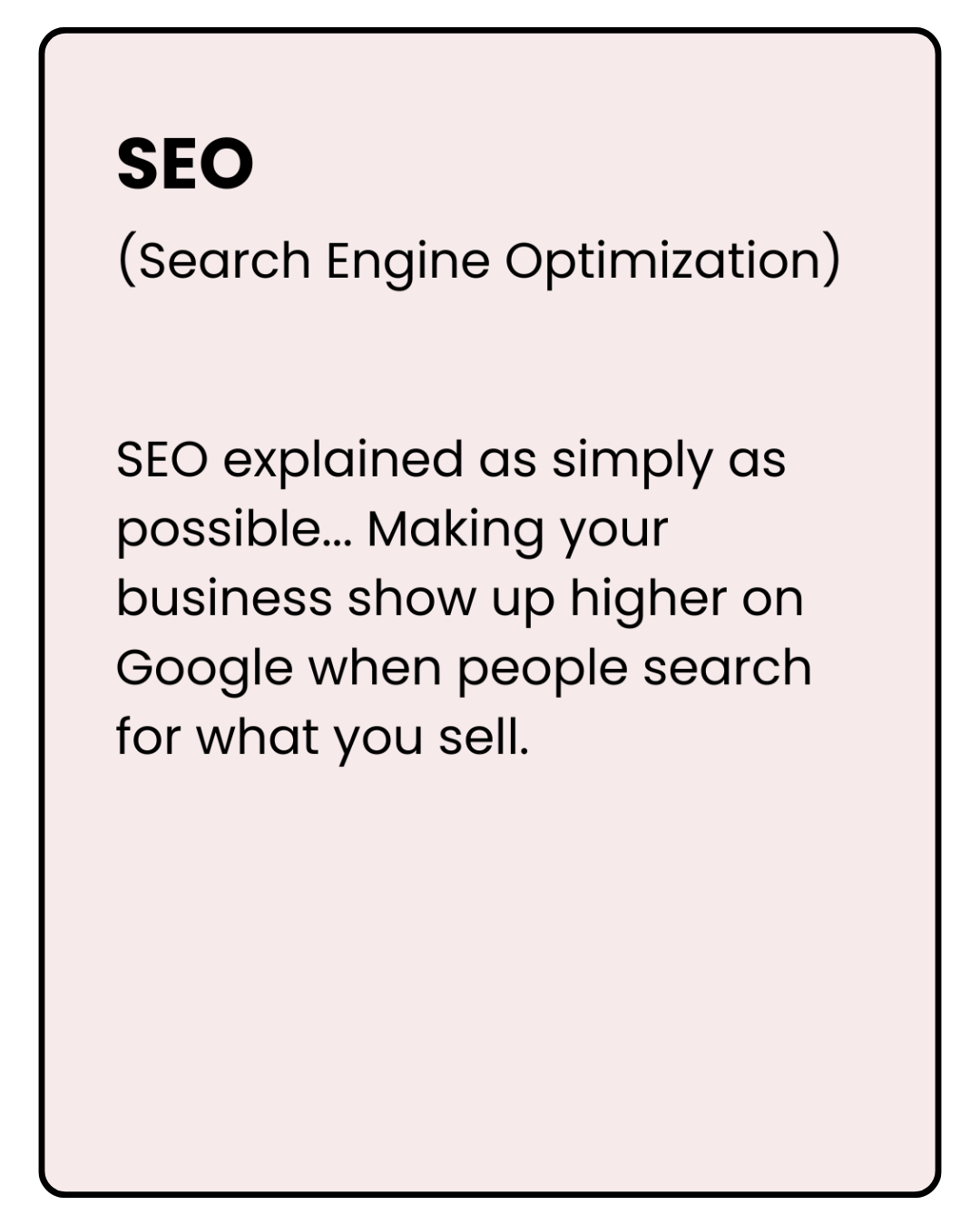 Explaining SEO in the simplest way