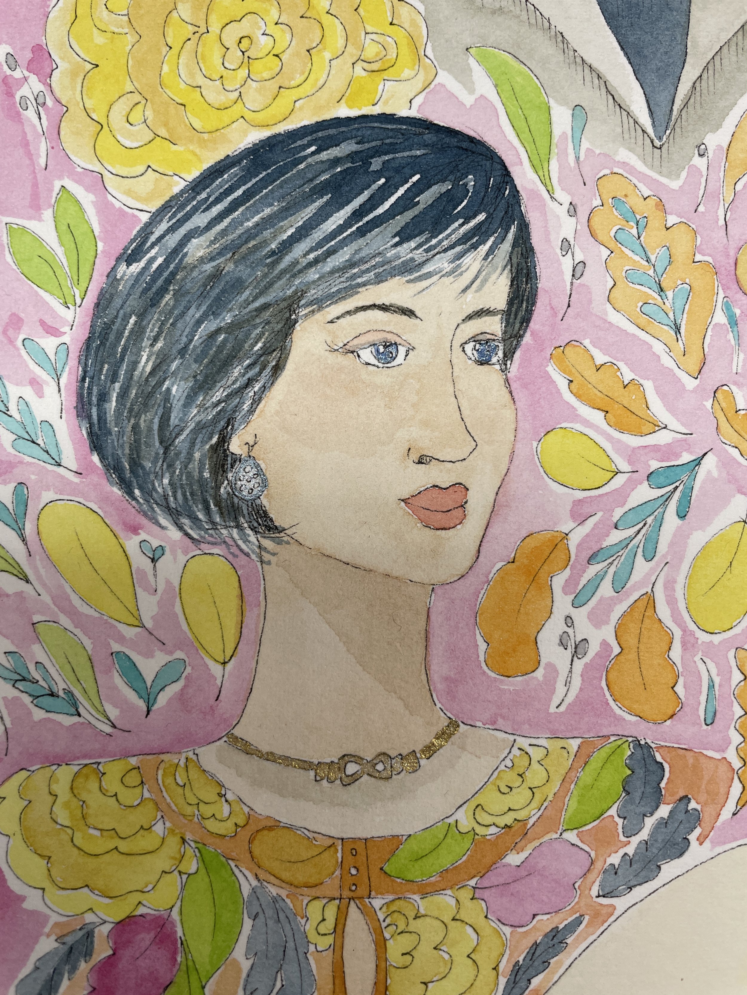 Kathy_Kyle_handpainted_Pink_Women_retro_closeup3.jpeg