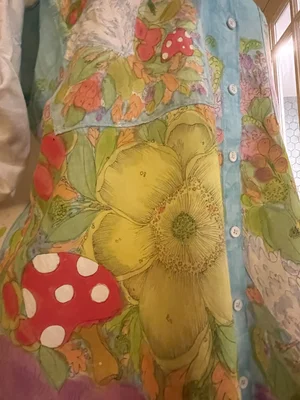 Closer look: hand painted clothing
