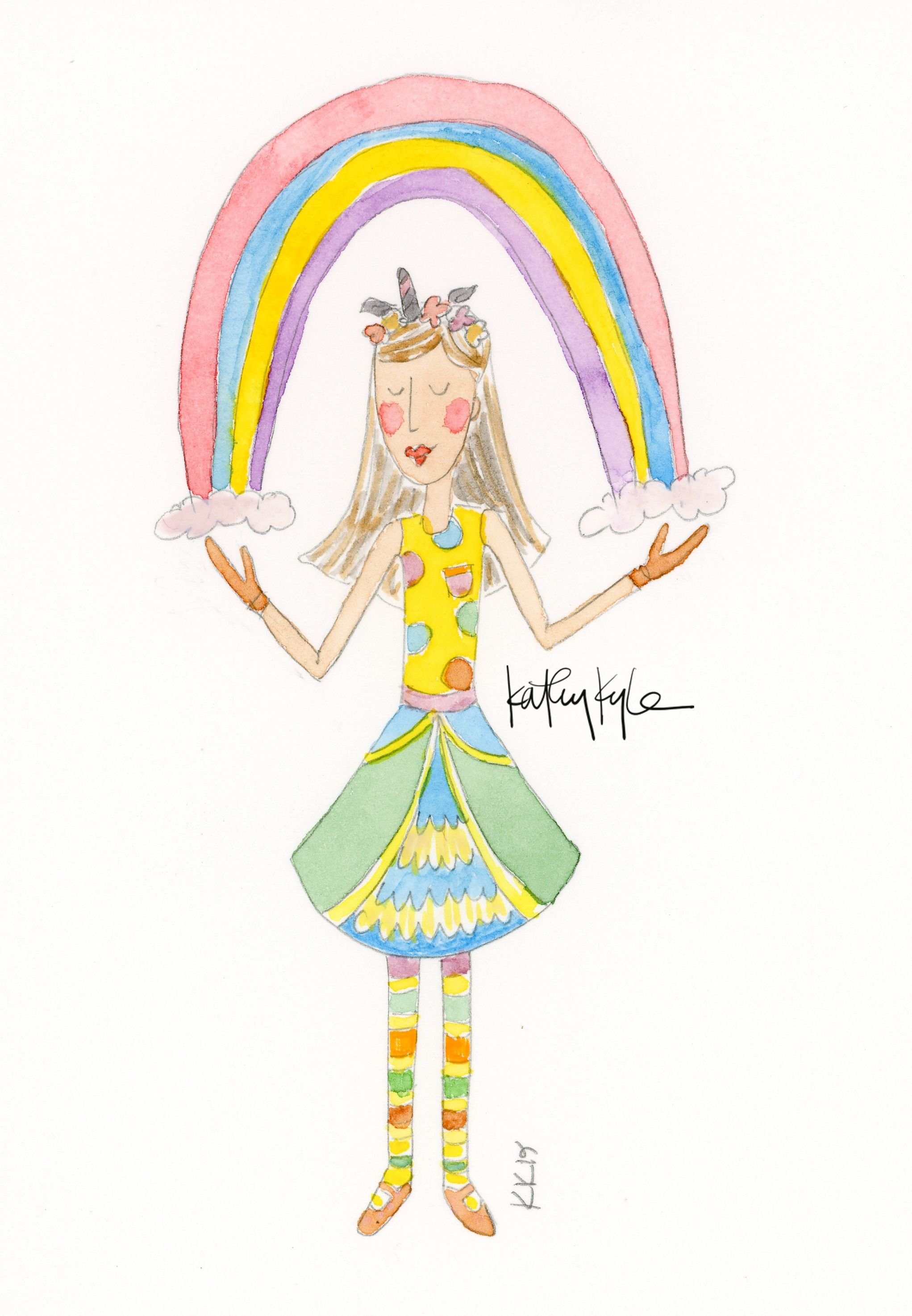 She's Like a Rainbow by Kathy Kyle