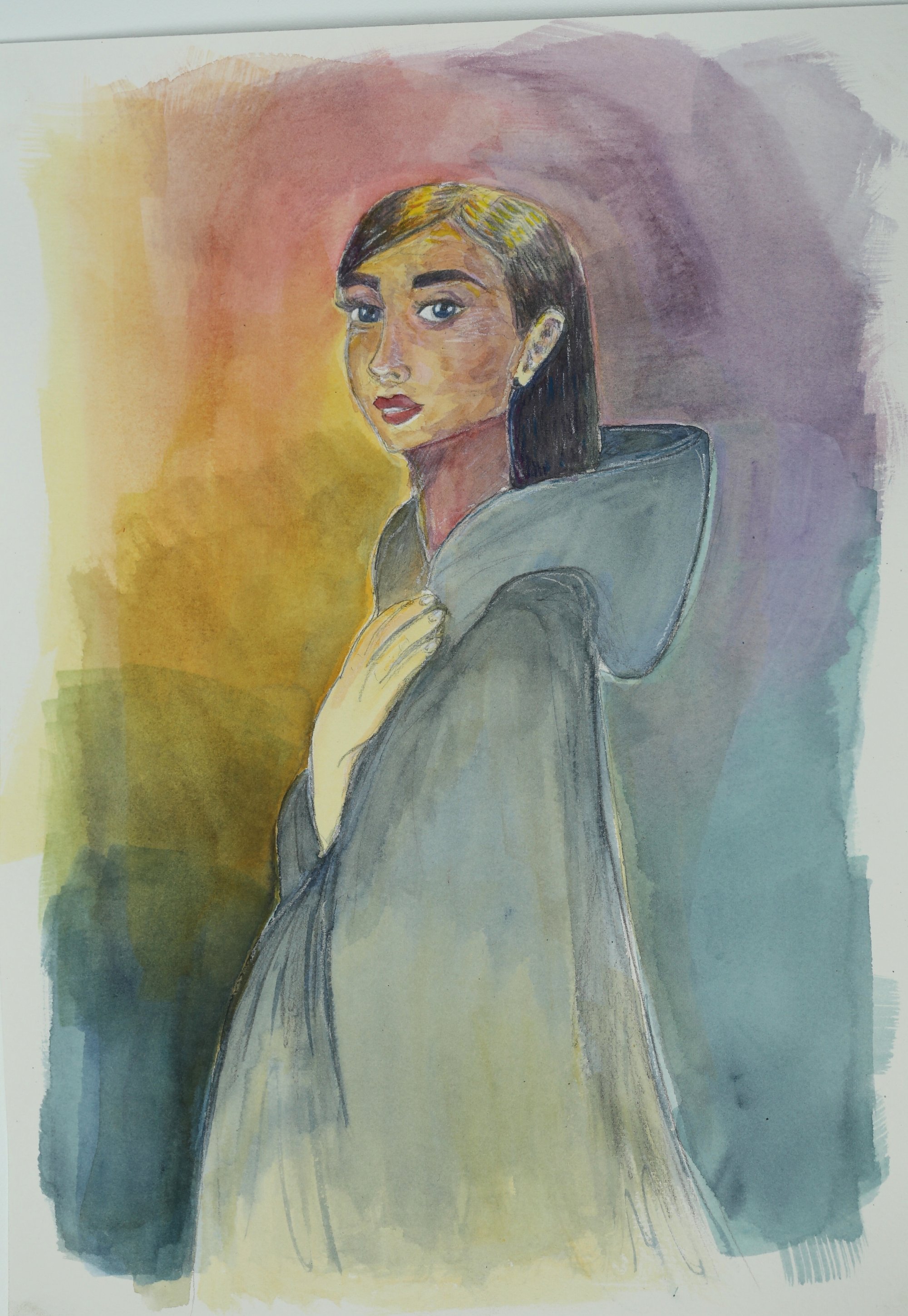 KathyKyle_FunnyFaceSeries1_2024_MixedMedium_25.4x25.4 cm..jpg