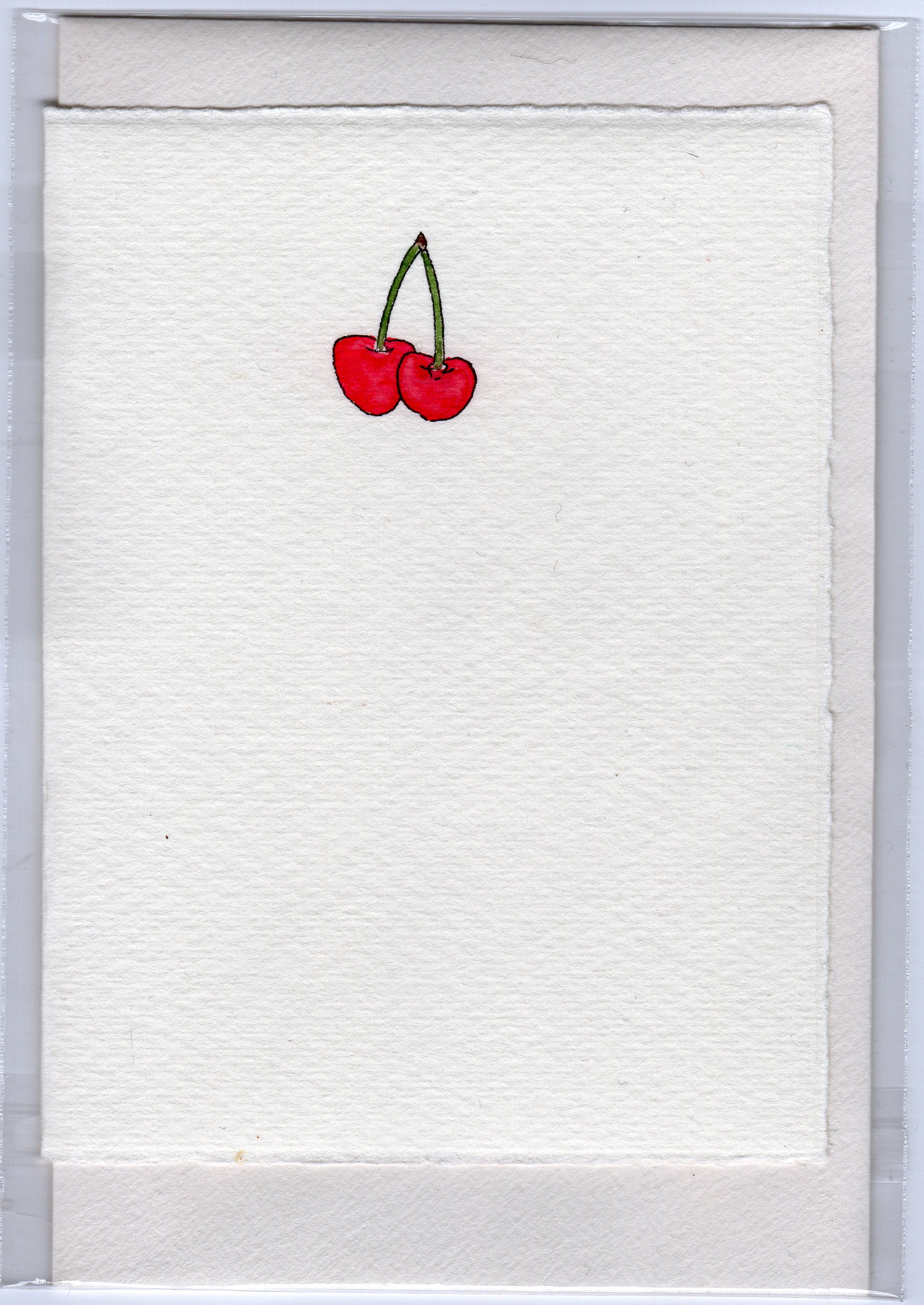 Stationery - cute small cherries