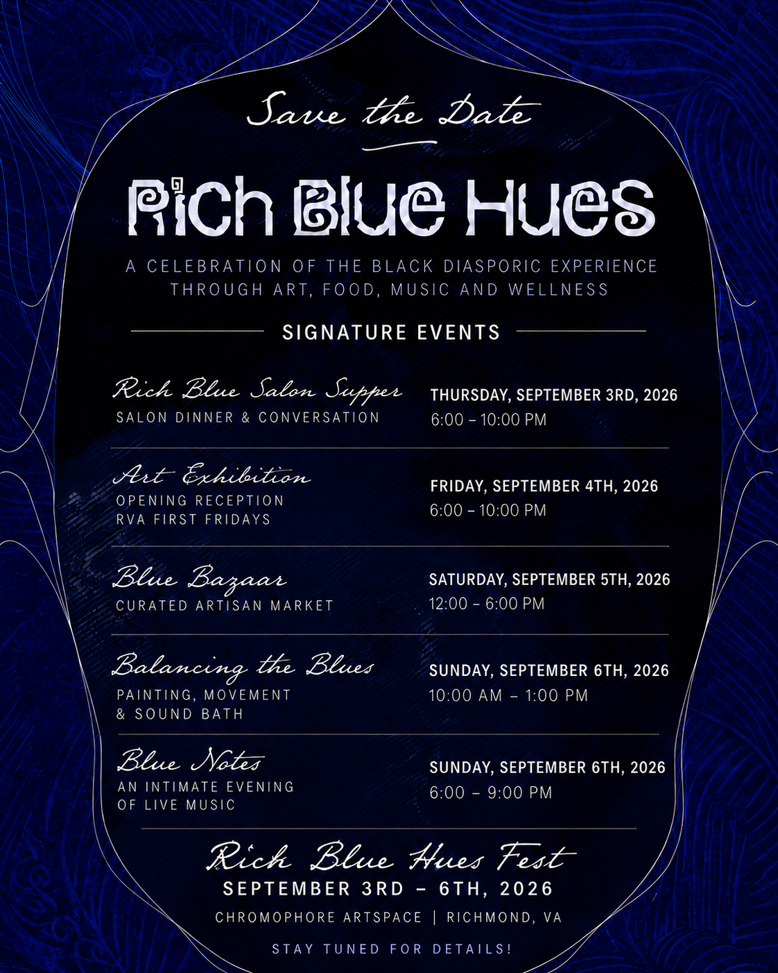 Rich Blue Hues Fest